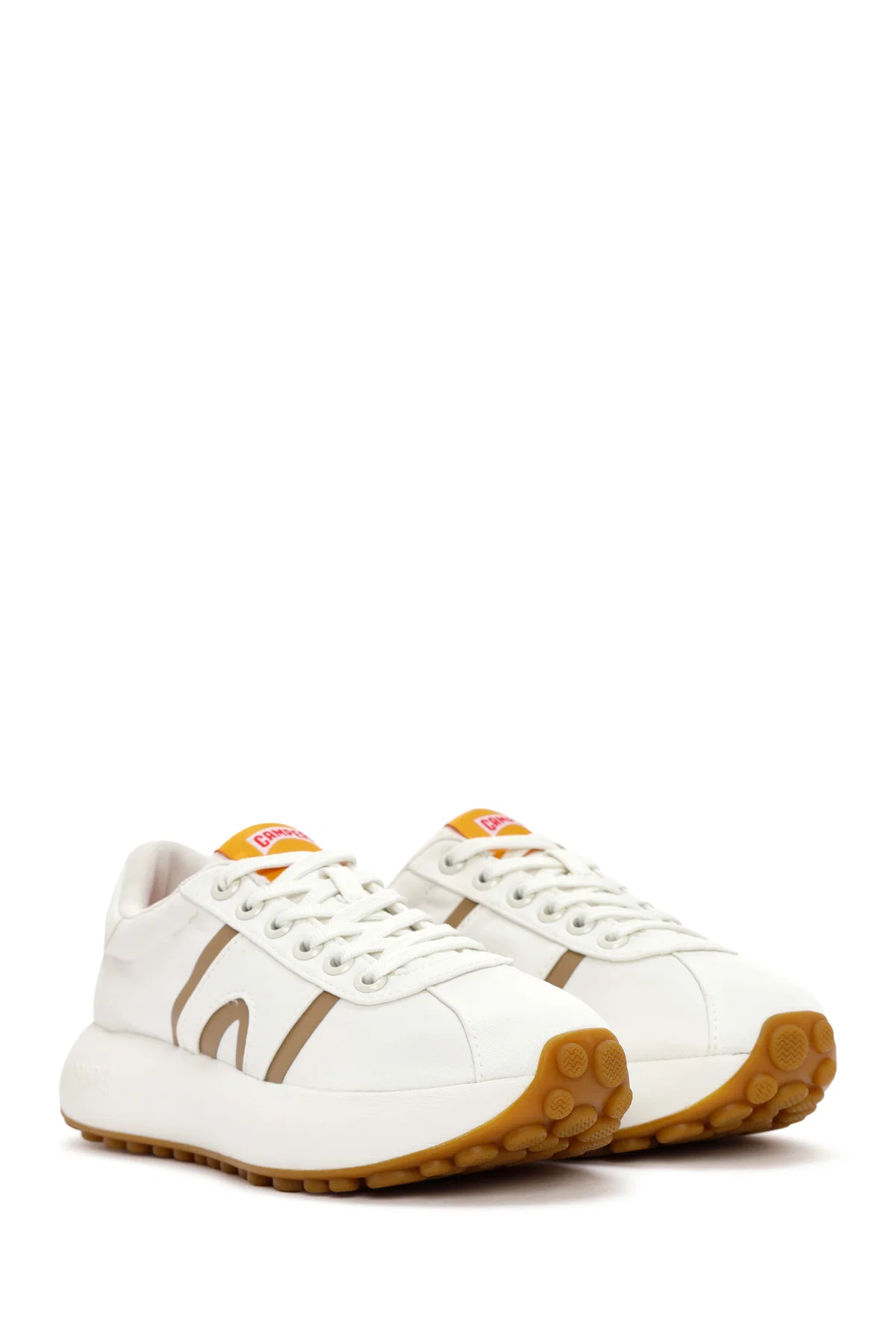 Camper Kadın Beyaz Pelotas Athens Bağcıklı Sneaker - Image 3