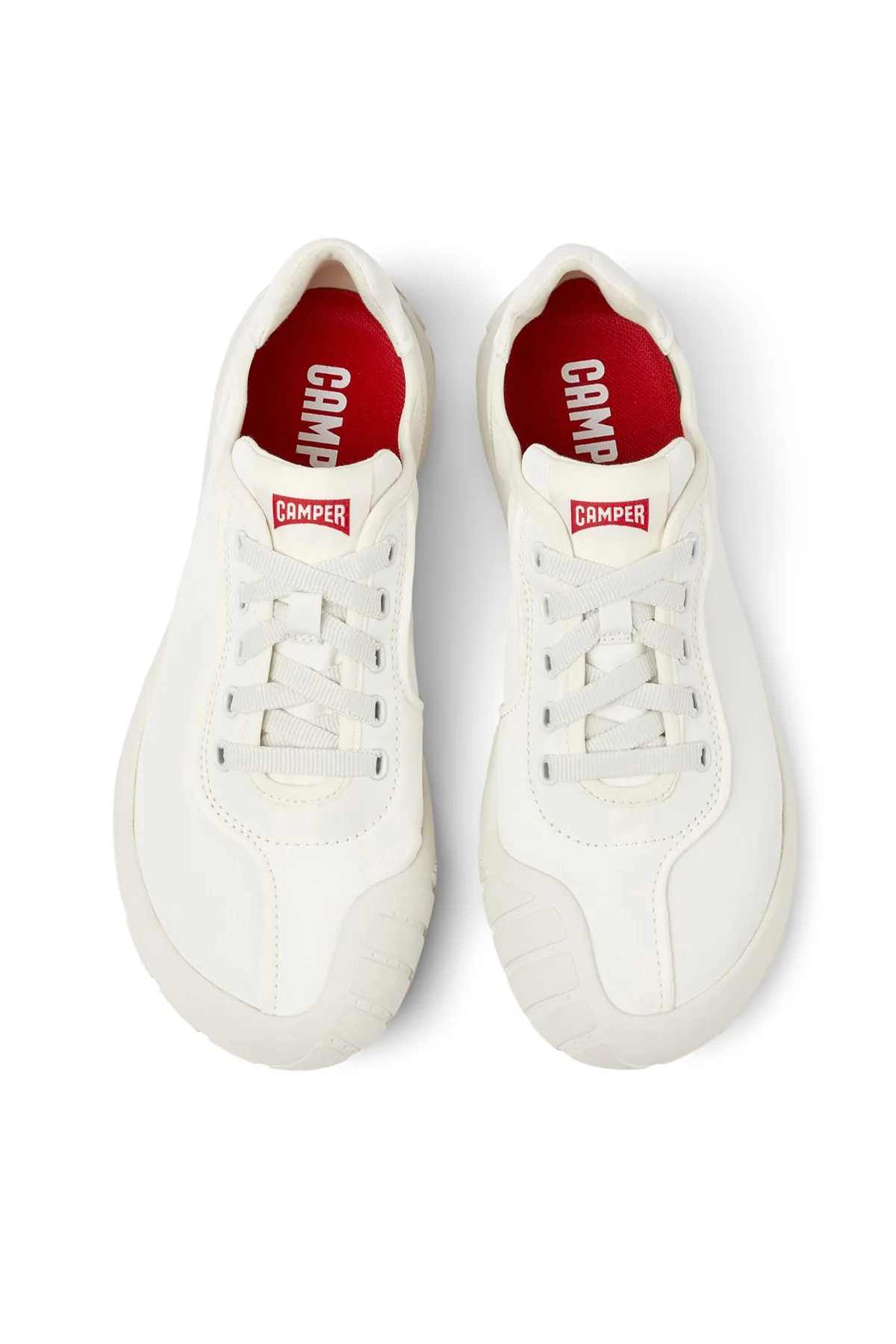 Camper Kadın Beyaz Peu Path Bağcıklı Sneaker - Image 4