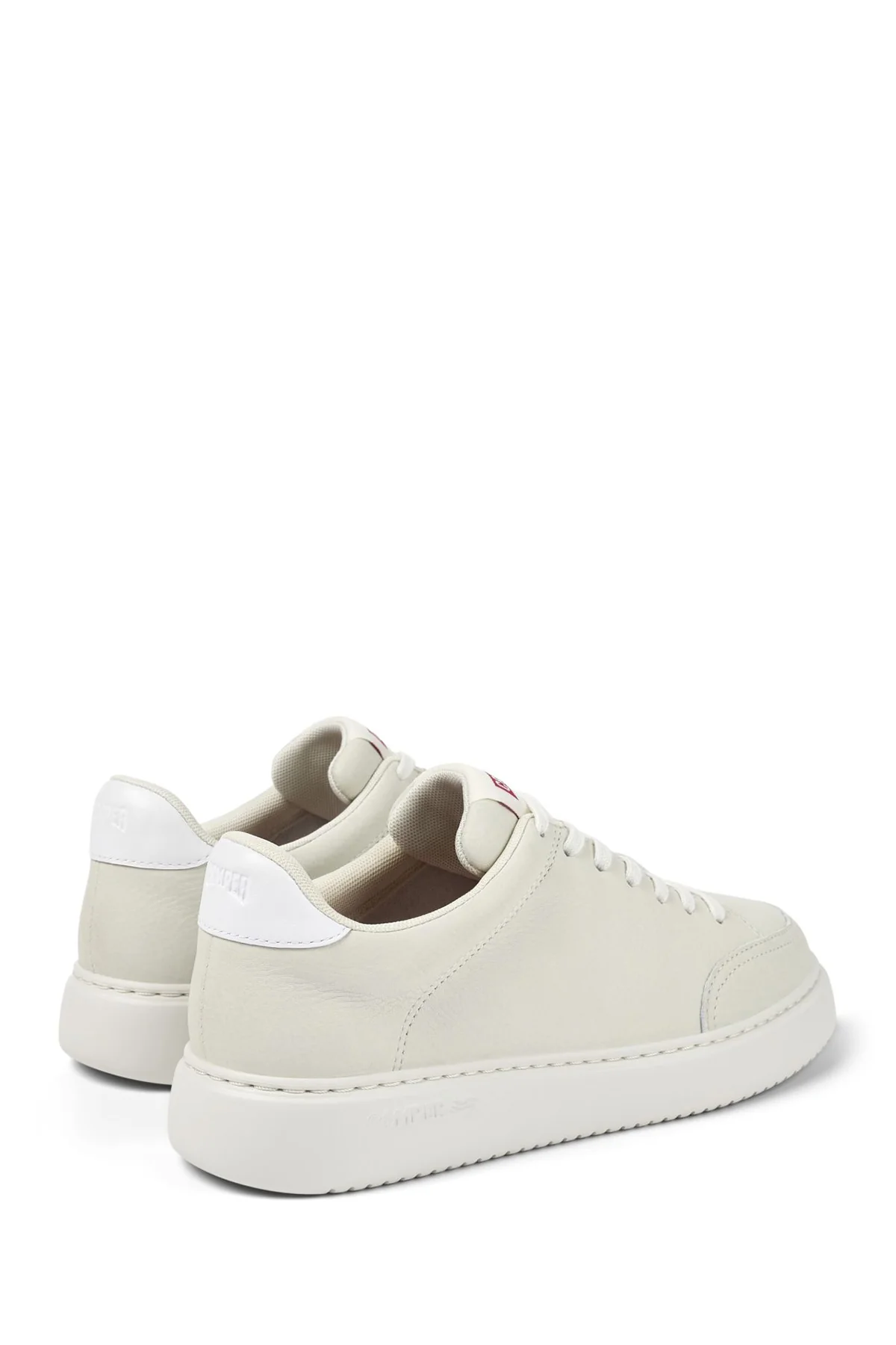 Camper Kadın Beyaz Runner K21 Bağcıklı Deri Sneaker - Image 3