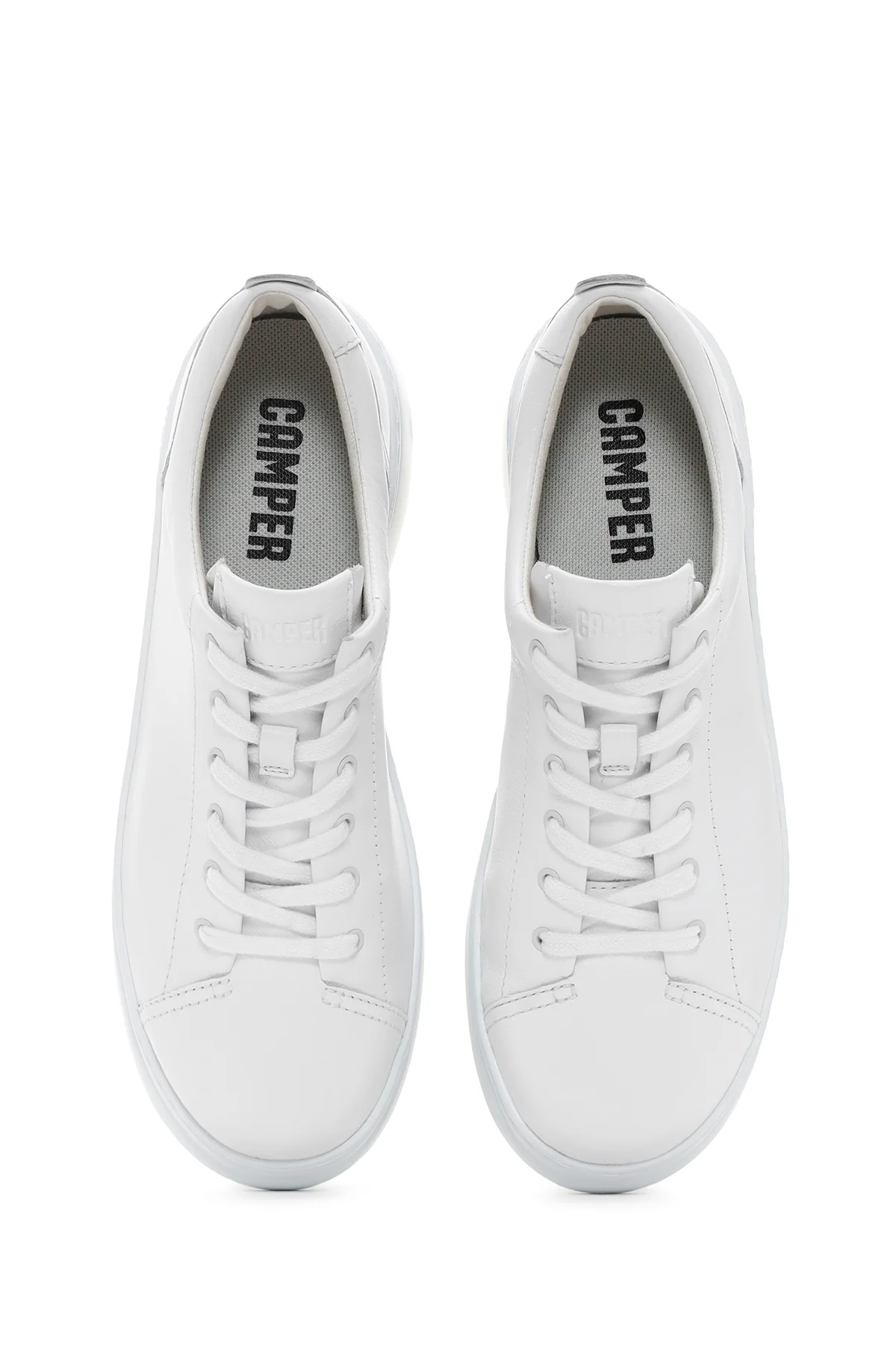 Camper Kadın Beyaz Runner Up Deri Sneaker - Image 6