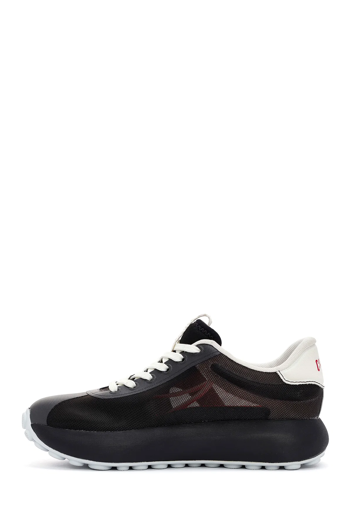 Camper Kadın Gri Pelotas Athens Bağcıklı Sneaker - Image 2
