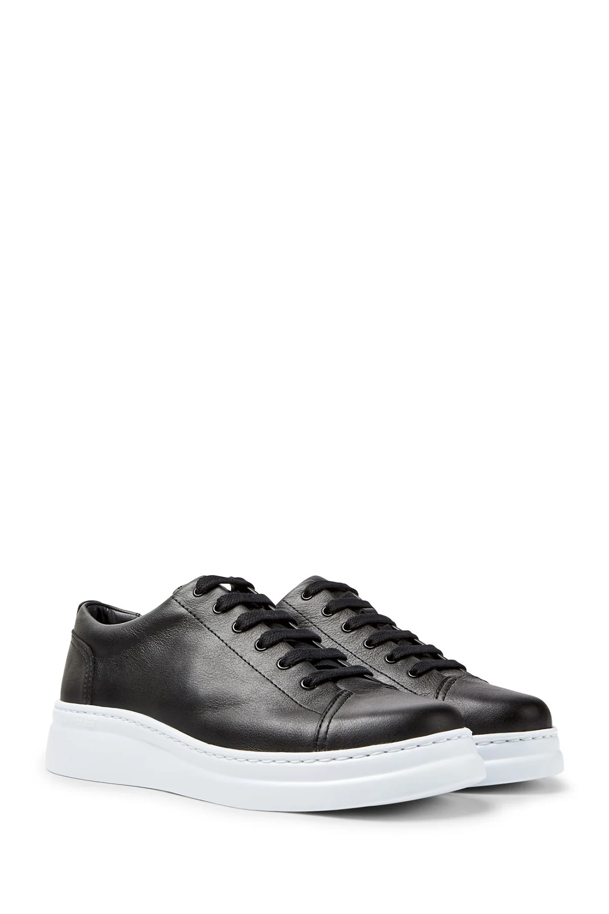 Camper Kadın Siyah Runner Up Deri Sneaker - Image 2