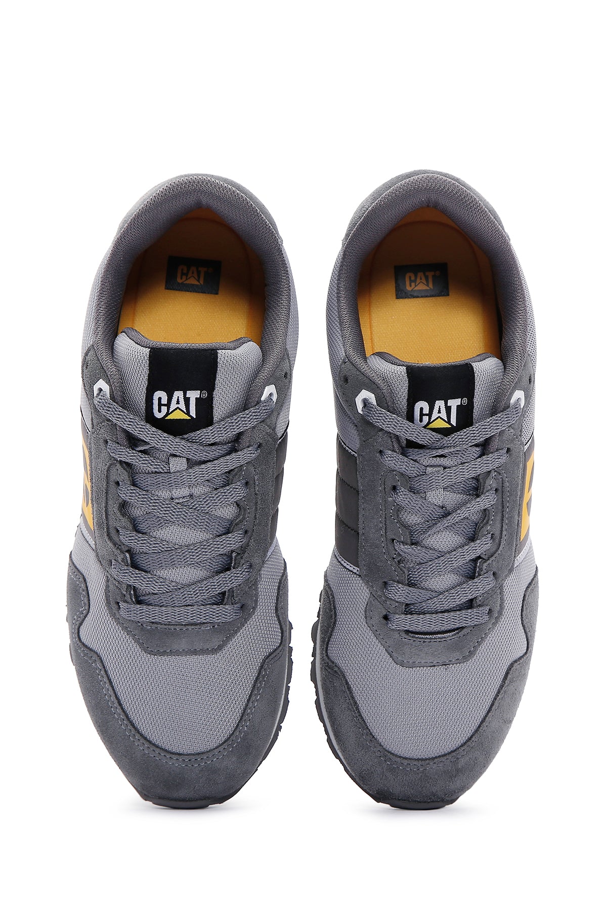 Caterpillar Erkek Gri Shelby Süet Deri Sneaker - Image 6