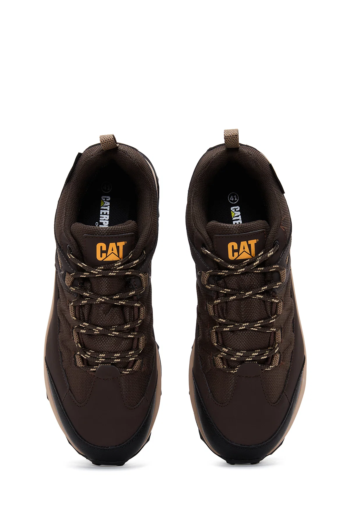 Caterpillar Erkek Kahverengi Deri Waterproof Outdoor Ayakkabı - Image 6