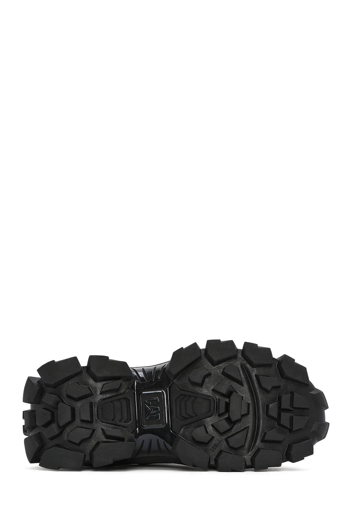 Caterpillar Erkek Siyah Intruder Max Kalın Tabanlı Bağcıklı Süet Deri Sneaker - Image 4