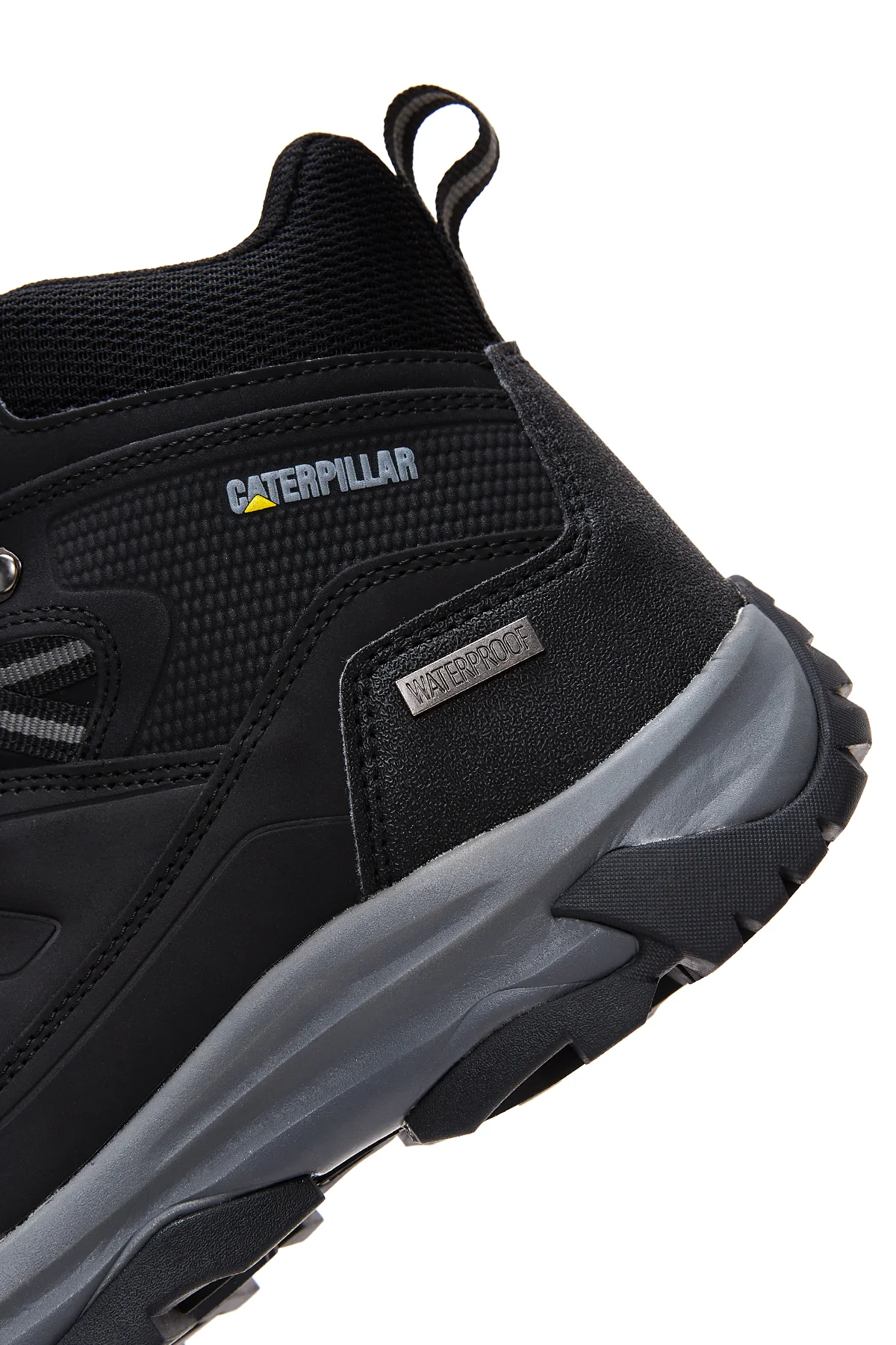 Caterpillar Erkek Siyah Waterproof Deri Bot - Image 7
