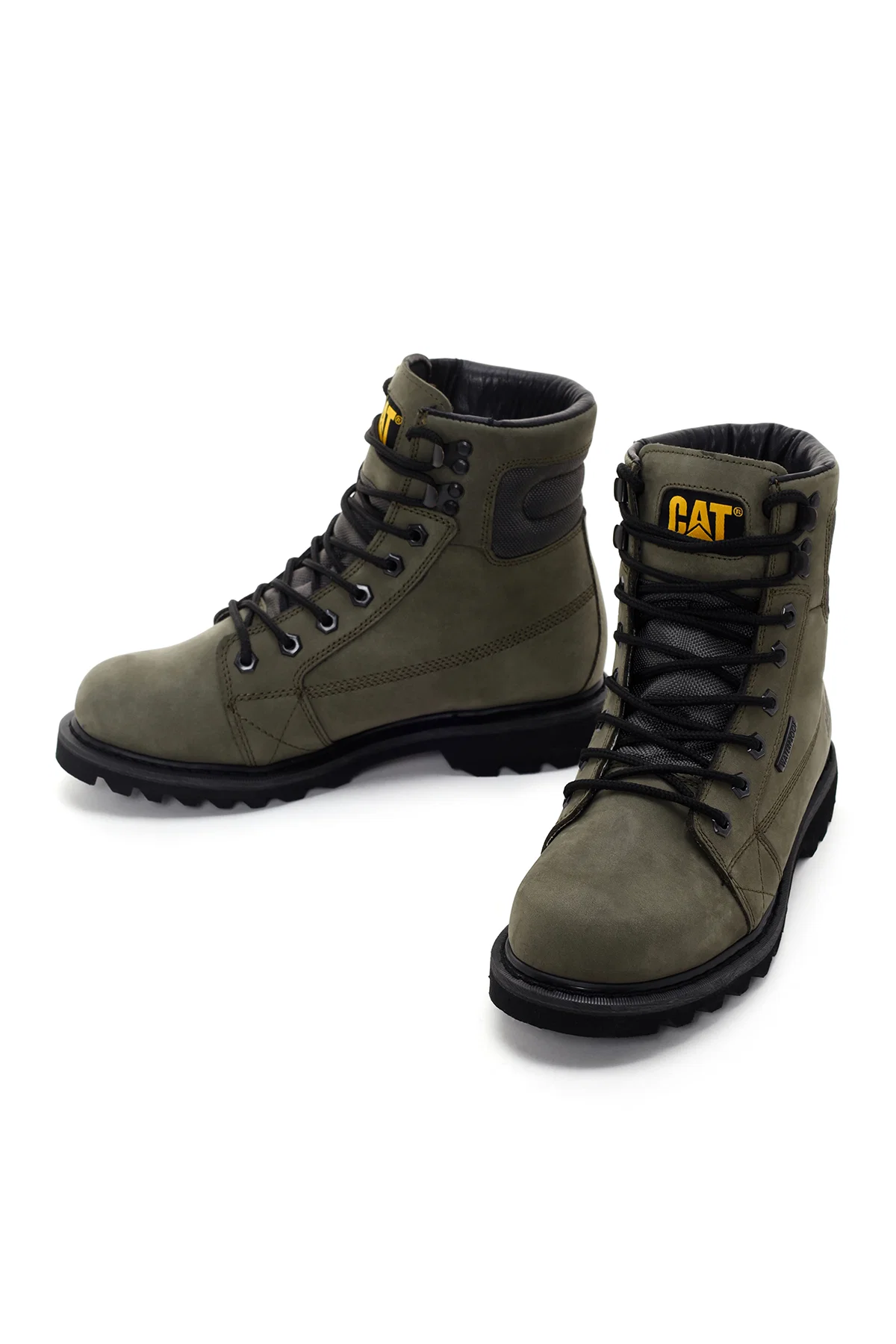Caterpillar Erkek Yeşil Overpass Wp Nubuk Casual Bot - Image 3