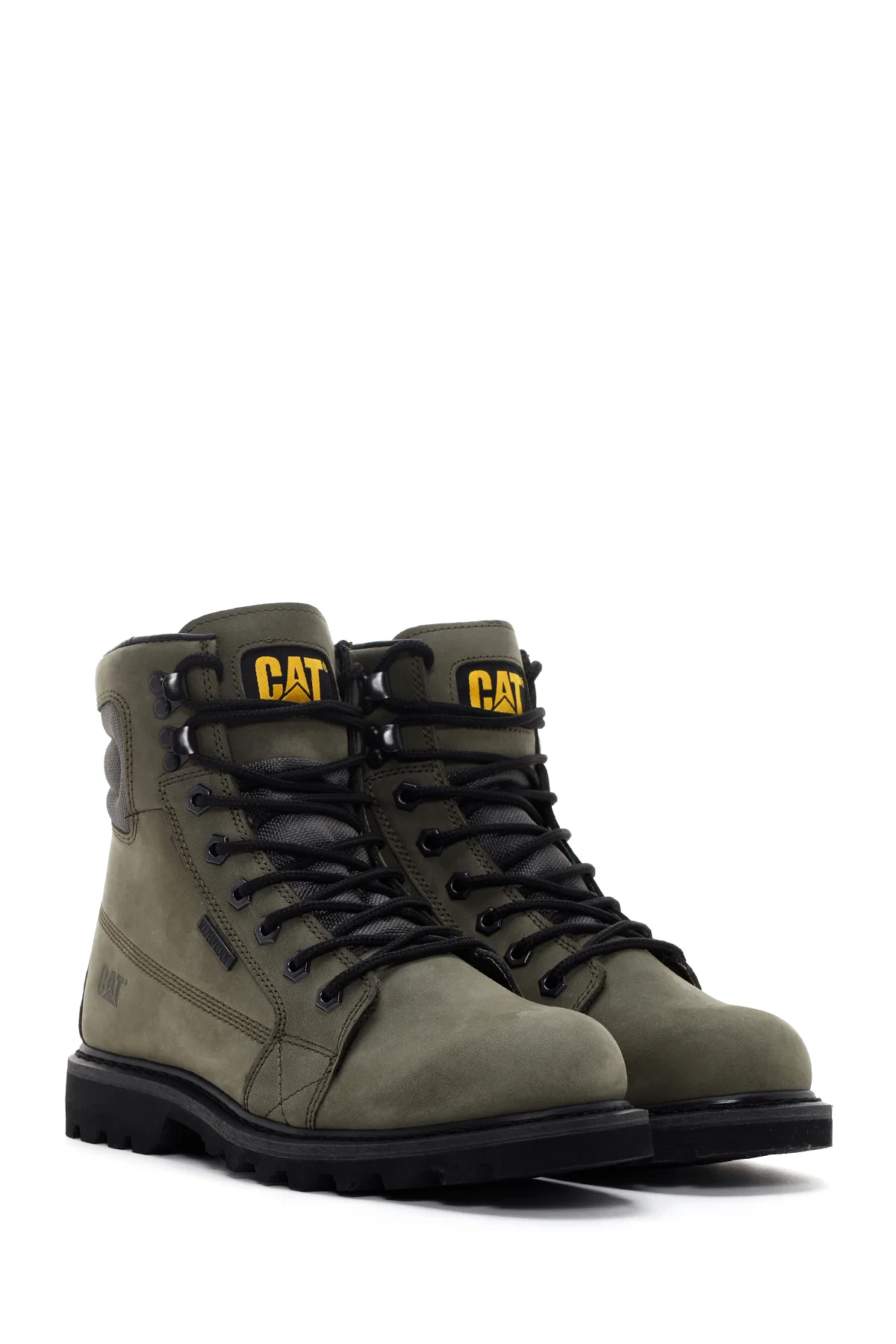 Caterpillar Erkek Yeşil Overpass Wp Nubuk Casual Bot - Image 4