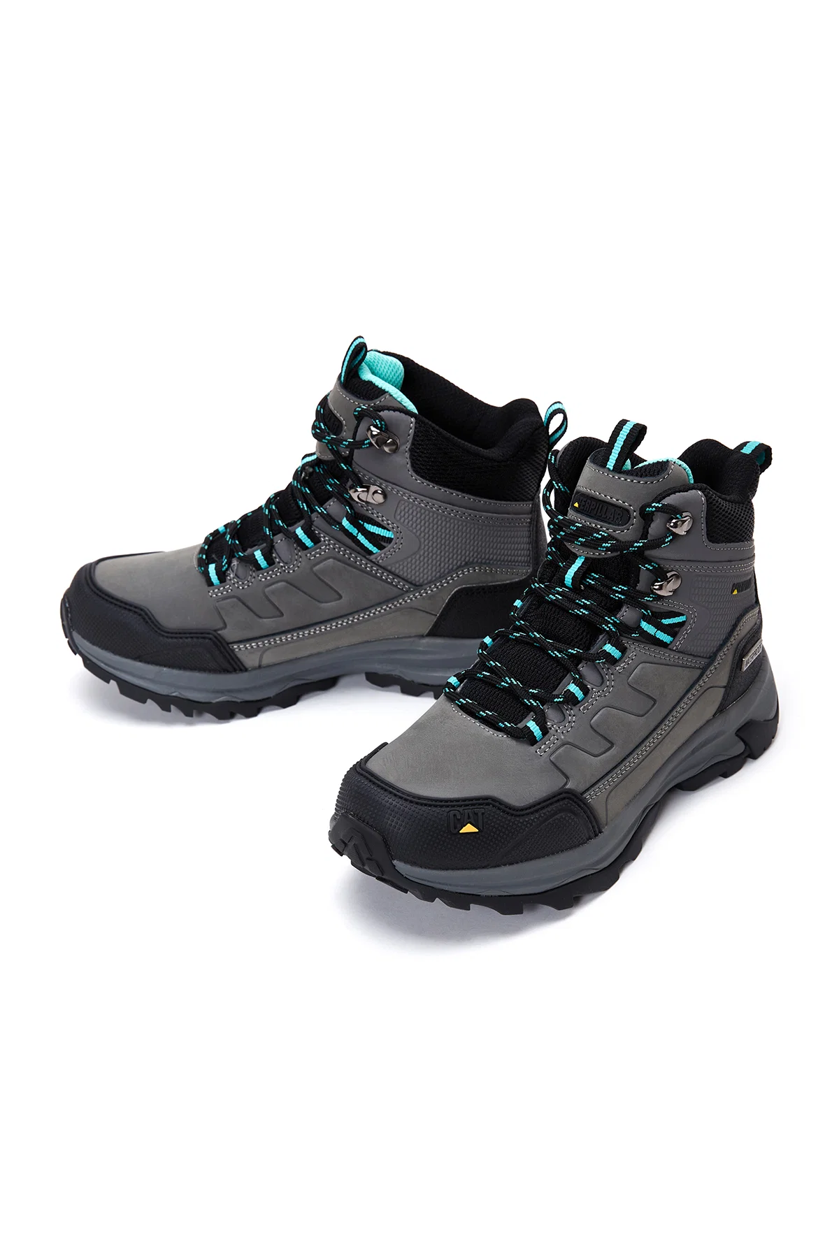 Caterpillar Kadın Gri Deri Waterproof Outdoor Bot - Image 3
