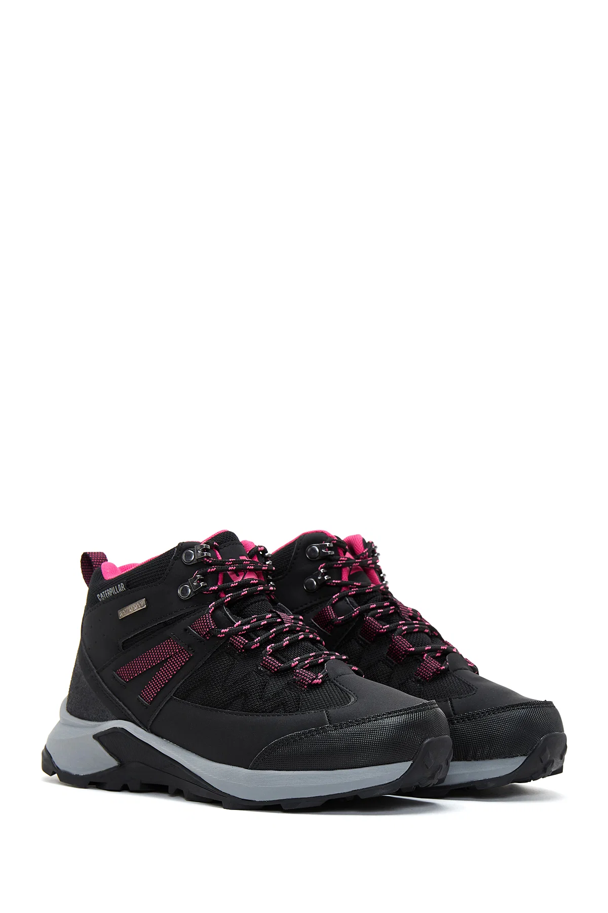 Caterpillar Kadın Siyah  Waterproof Deri Outdoor Sneaker - Image 4