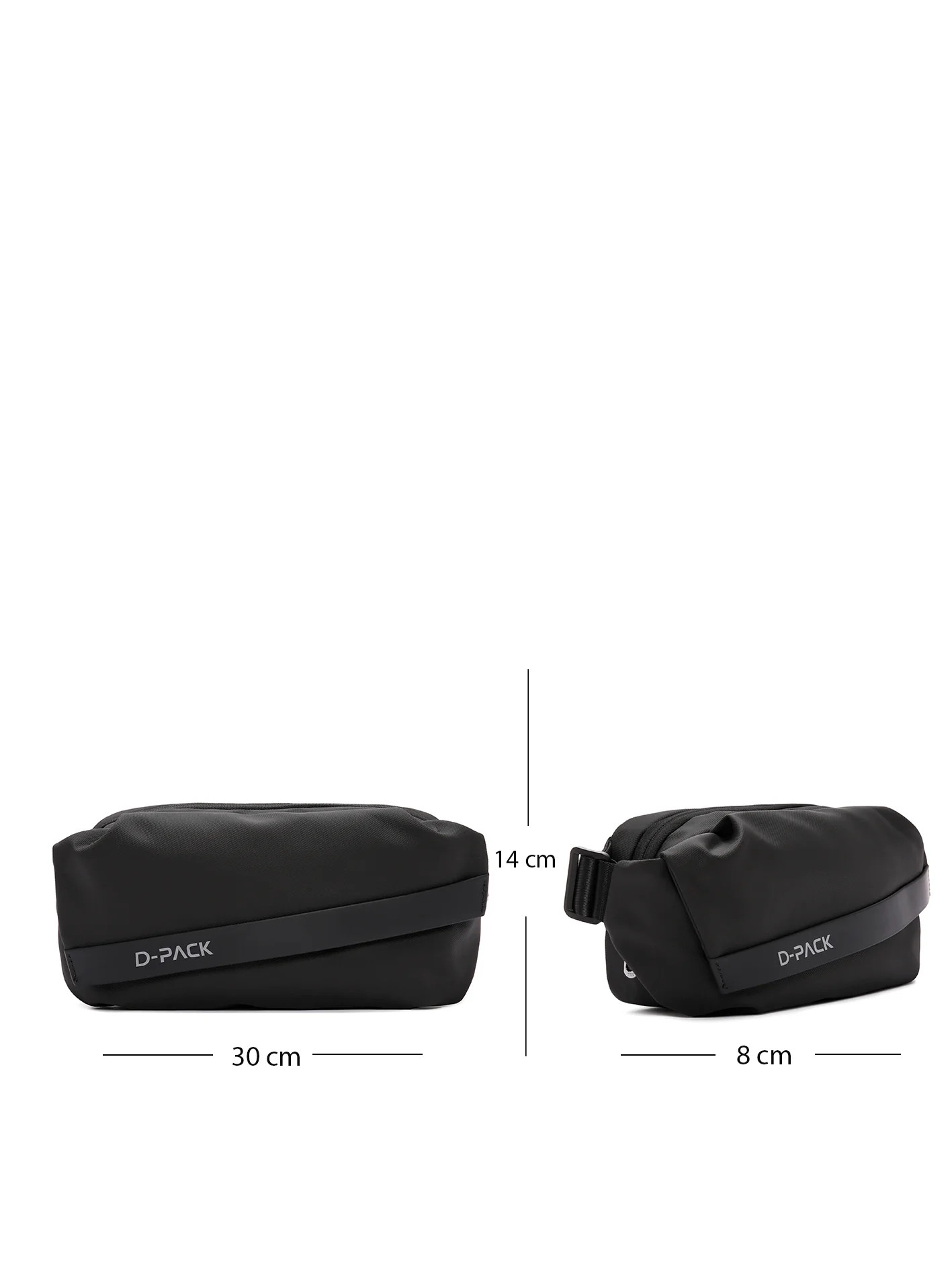 D-Pack Erkek Siyah Bel Çantası - Image 14