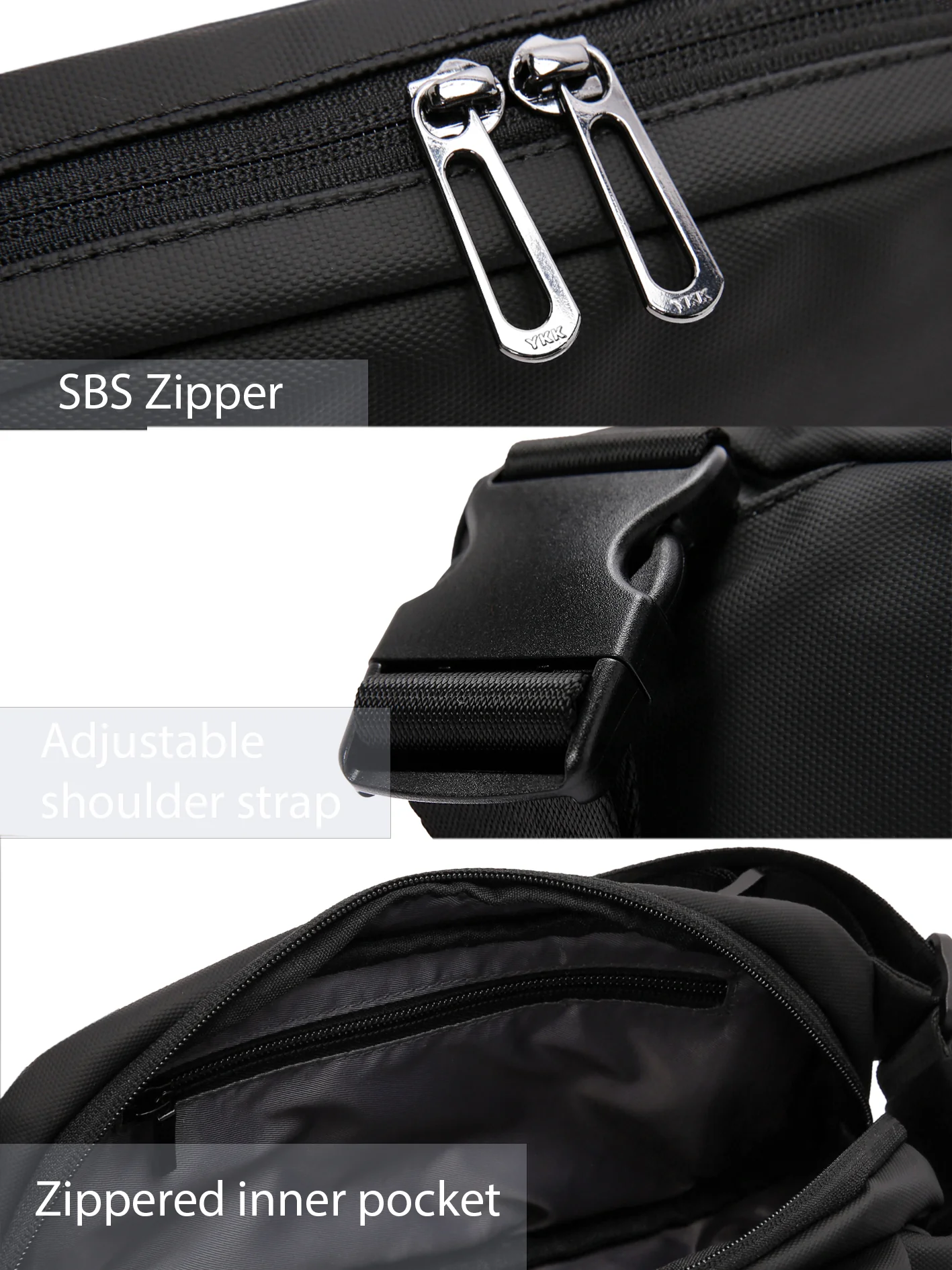D-Pack Erkek Siyah Bel Çantası - Image 16