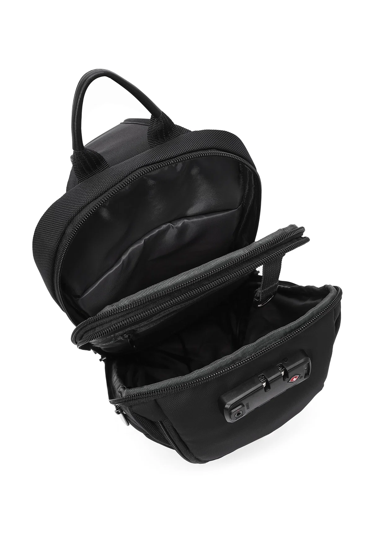 D-Pack Erkek Siyah Kumaş Çapraz Çanta - Image 5