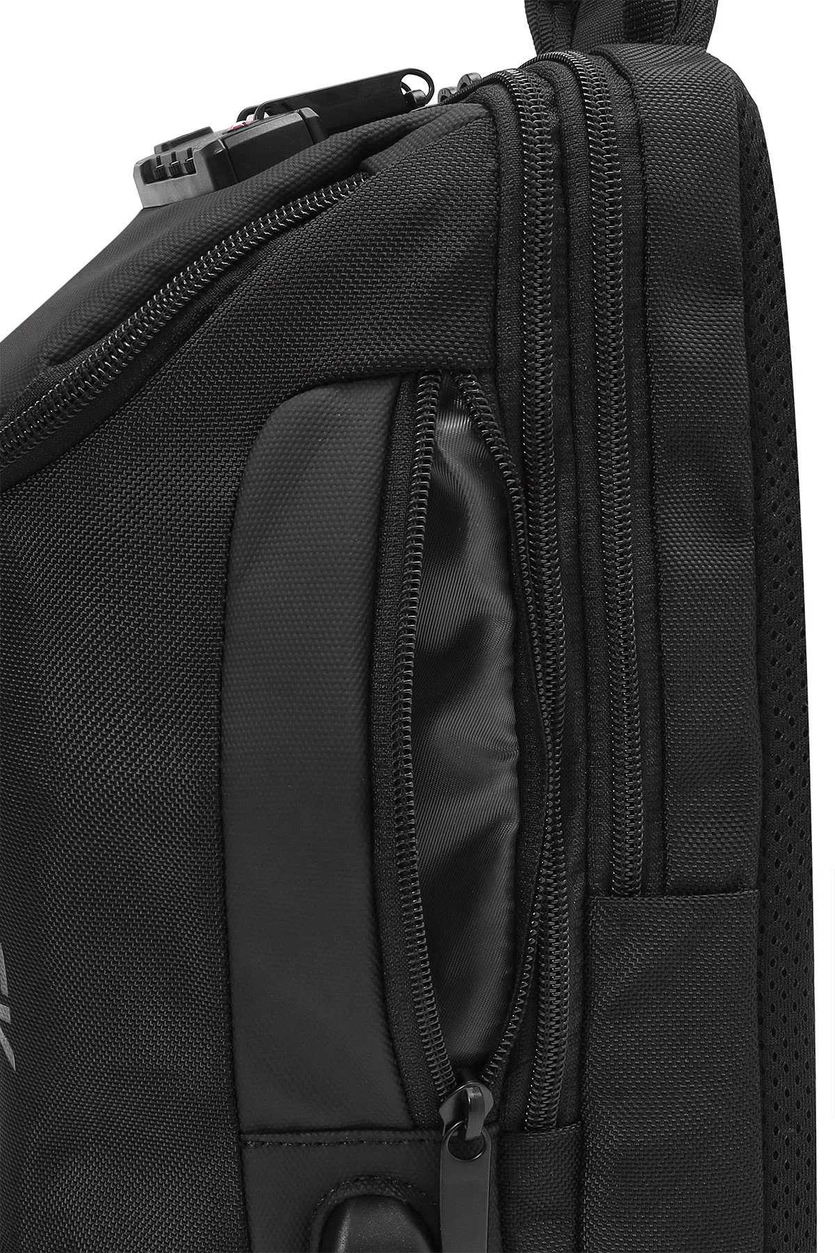 D-Pack Erkek Siyah Kumaş Çapraz Çanta - Image 7