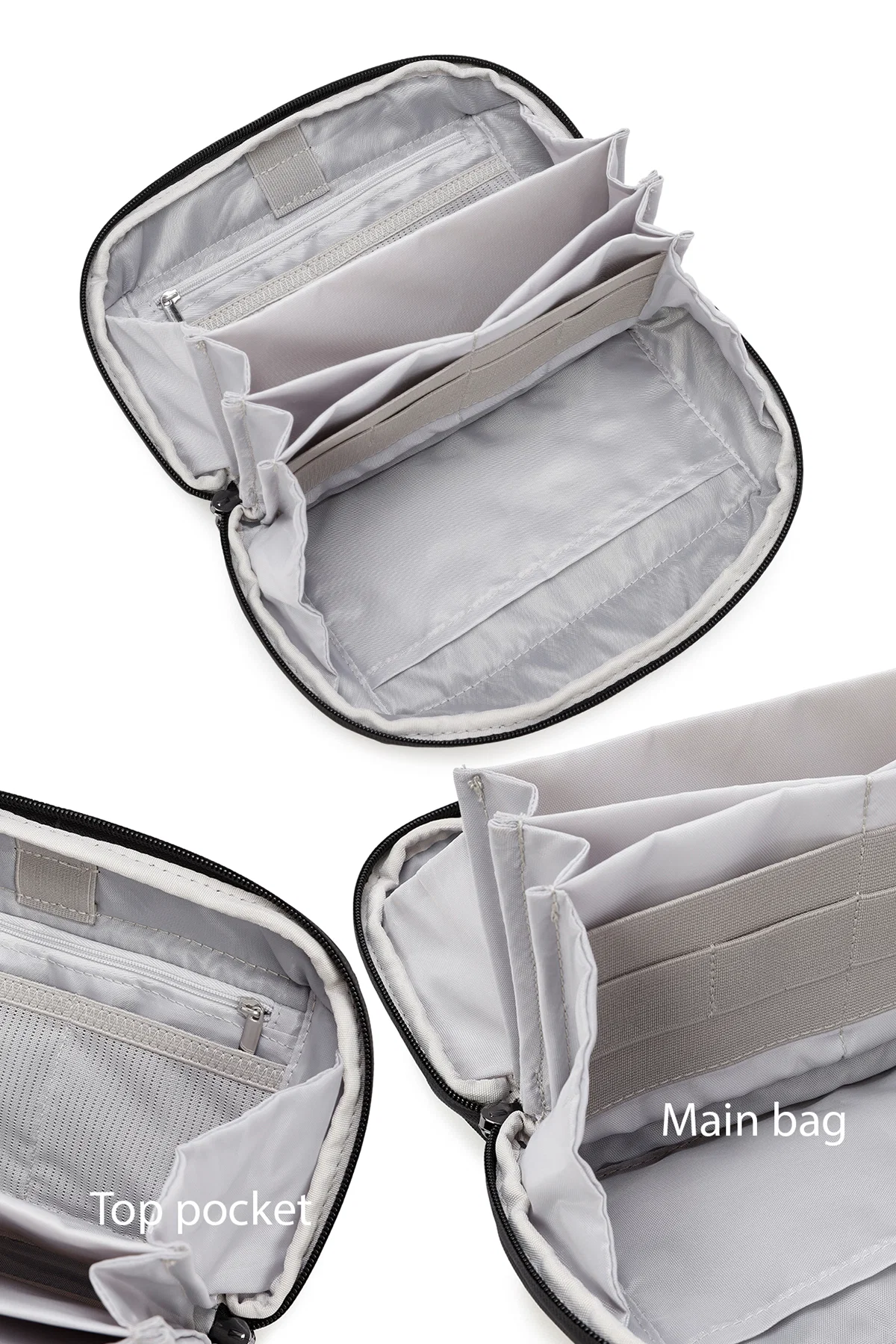 D-Pack Erkek Siyah Kumaş El Çantası - Image 3