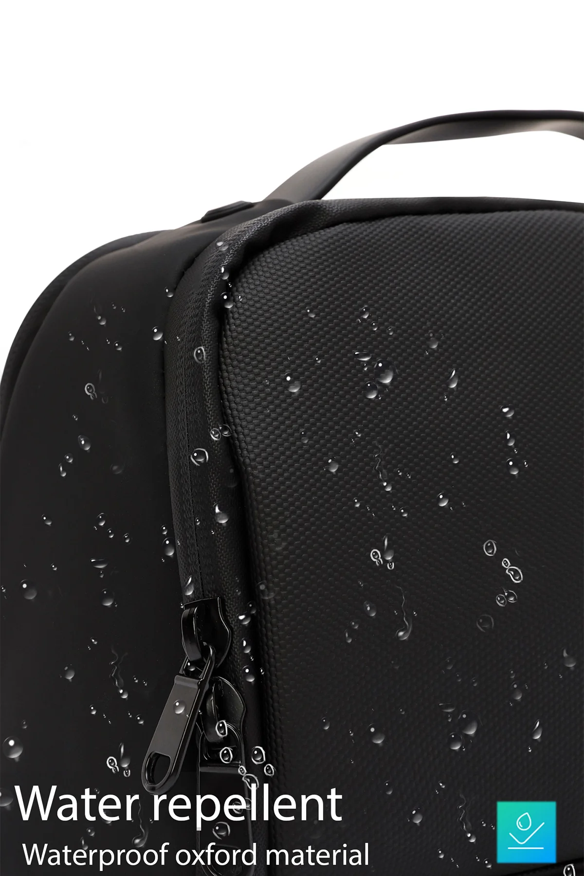 D-Pack Erkek Siyah Kumaş El Çantası - Image 6