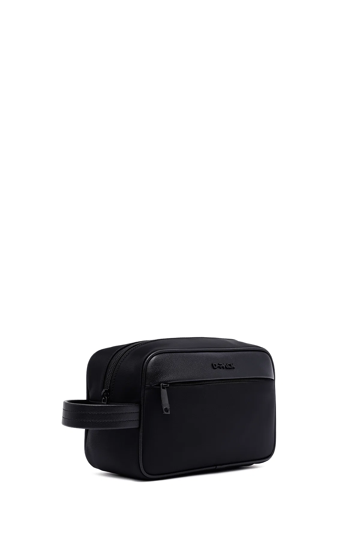 D-Pack Erkek Siyah Kumaş Mini El Çantası - Image 4