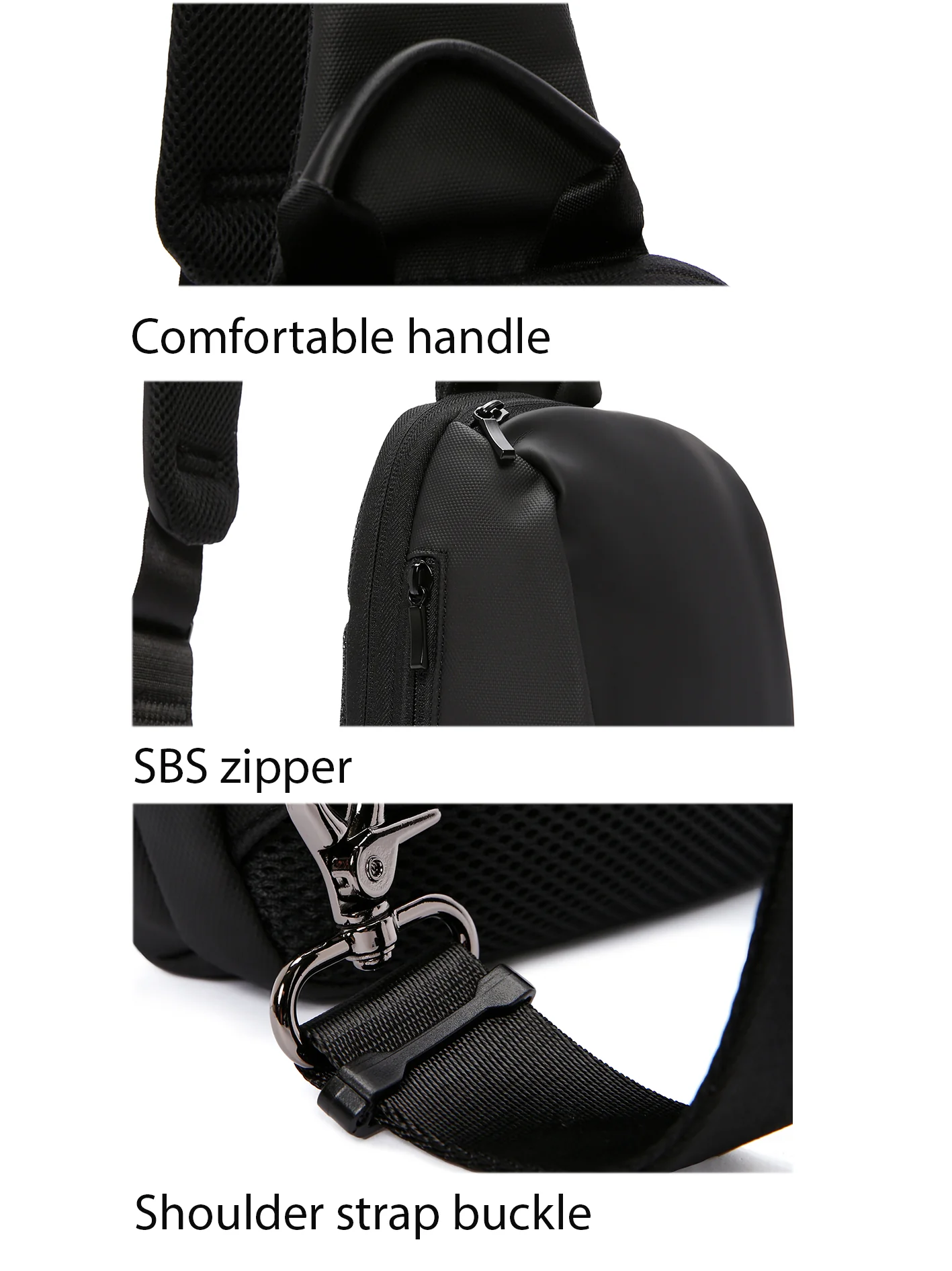 D-Pack Erkek Siyah Teknolojik Çapraz Çanta - Image 18