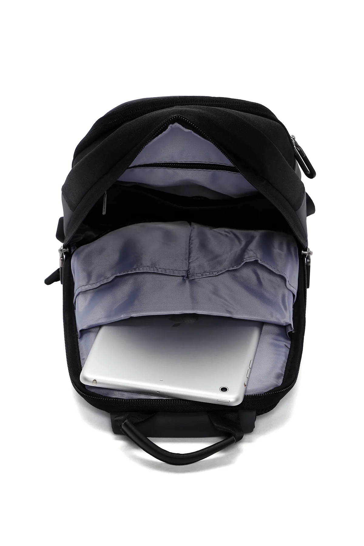 D-Pack Erkek Siyah Teknolojik Kumaş Çapraz Çanta - Image 11