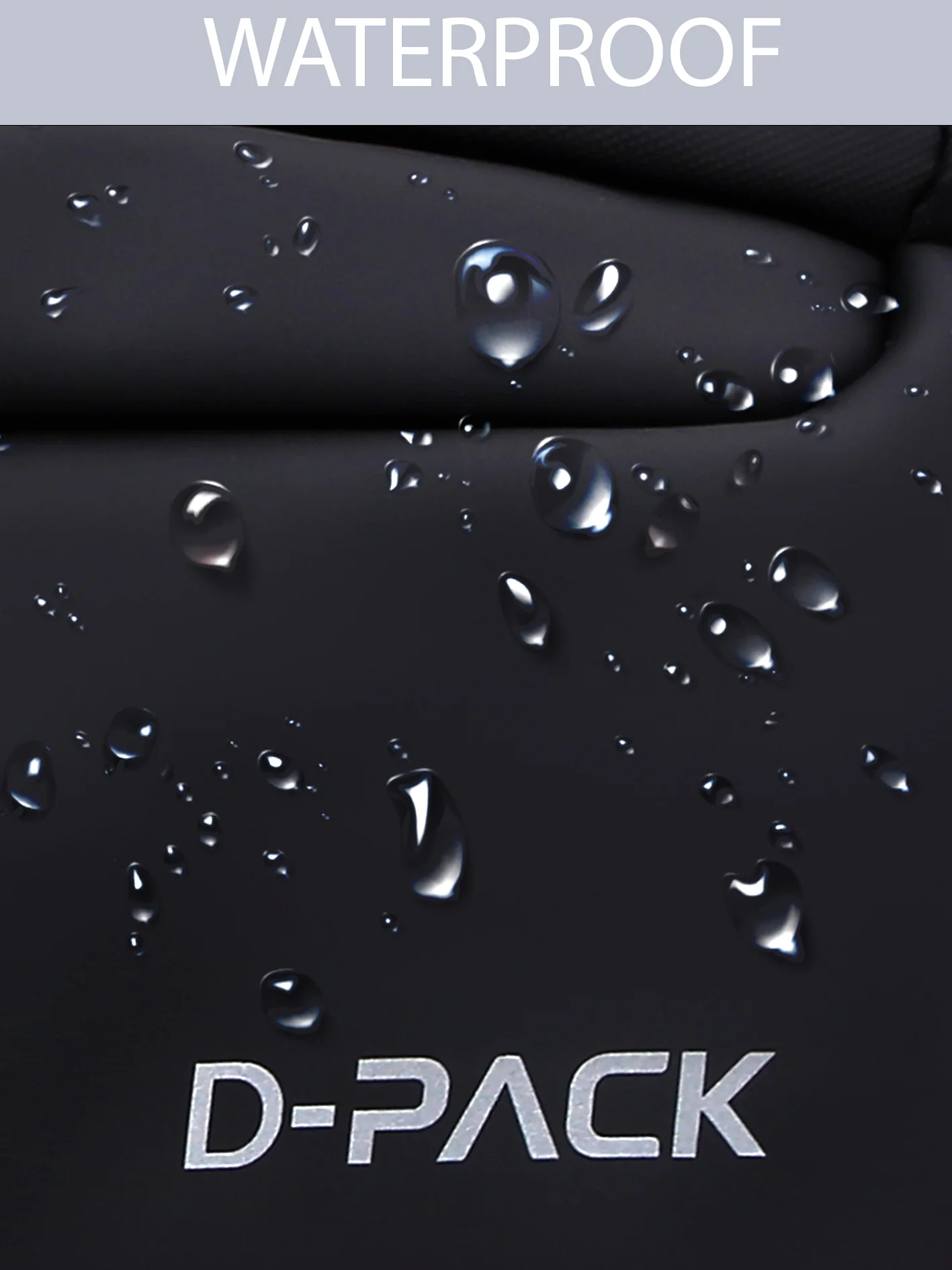 D-Pack Erkek Siyah Teknolojik Kumaş Çapraz Çanta - Image 7