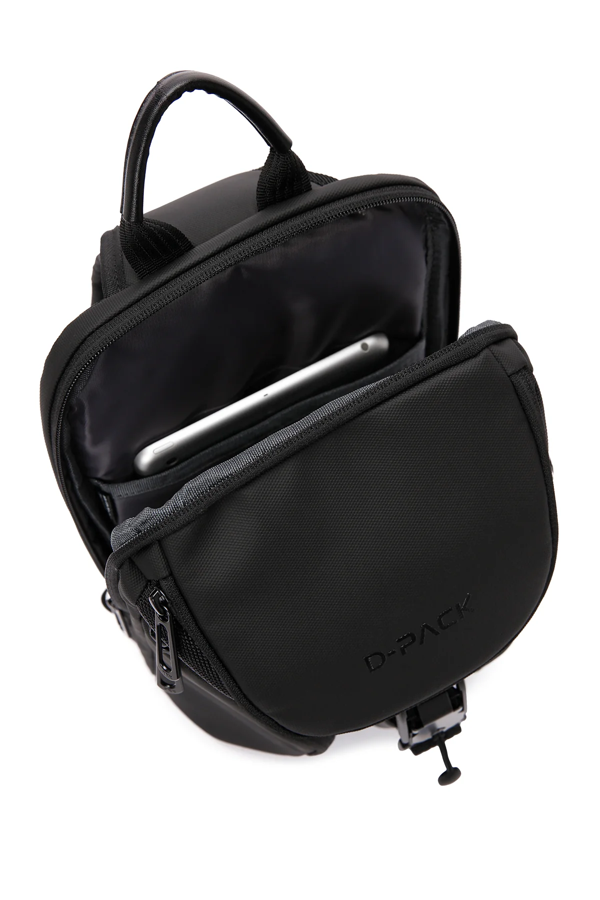 D-Pack Erkek Siyah Uzun Askılı Omuz Çantası - Image 15