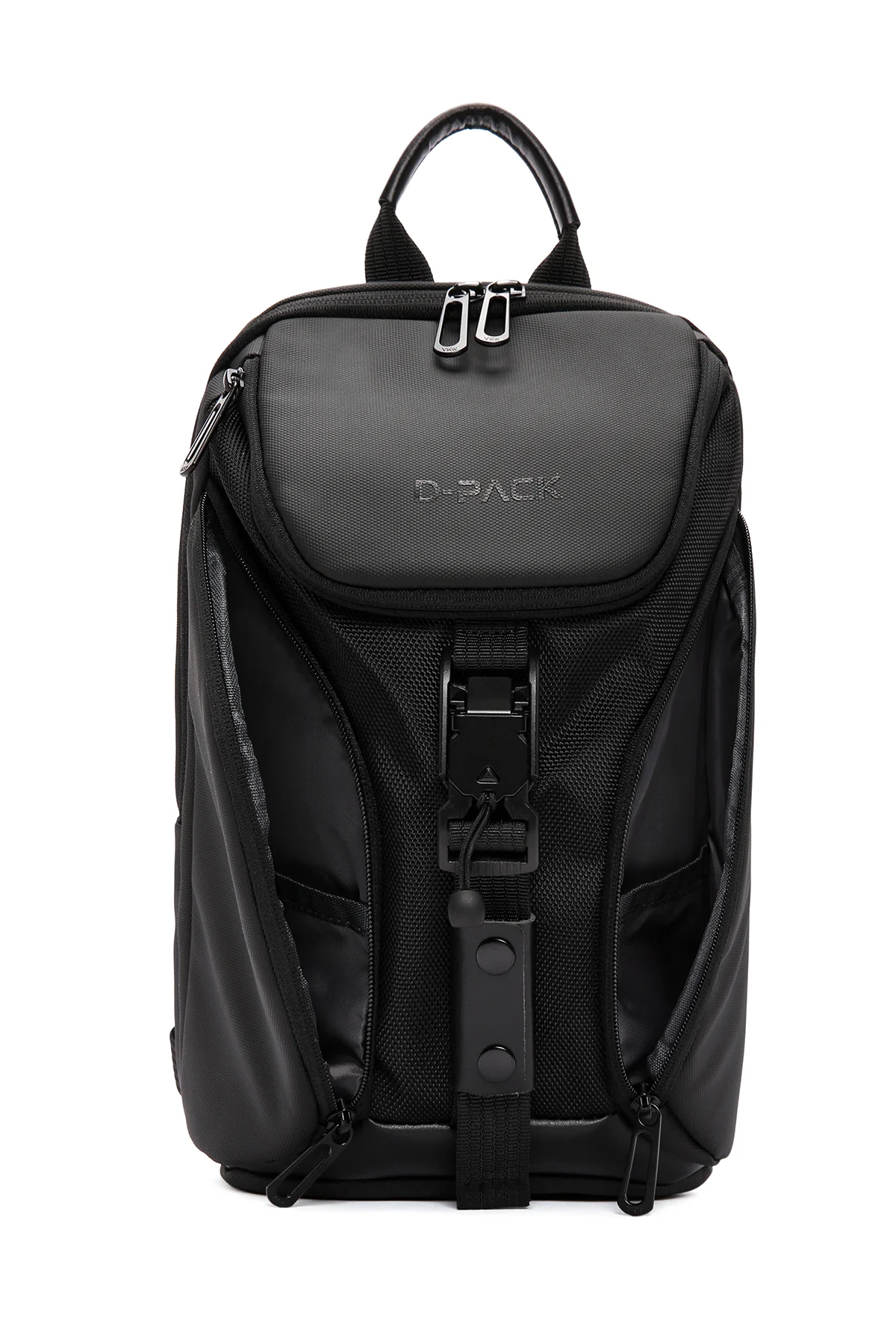 D-Pack Erkek Siyah Uzun Askılı Omuz Çantası - Image 4