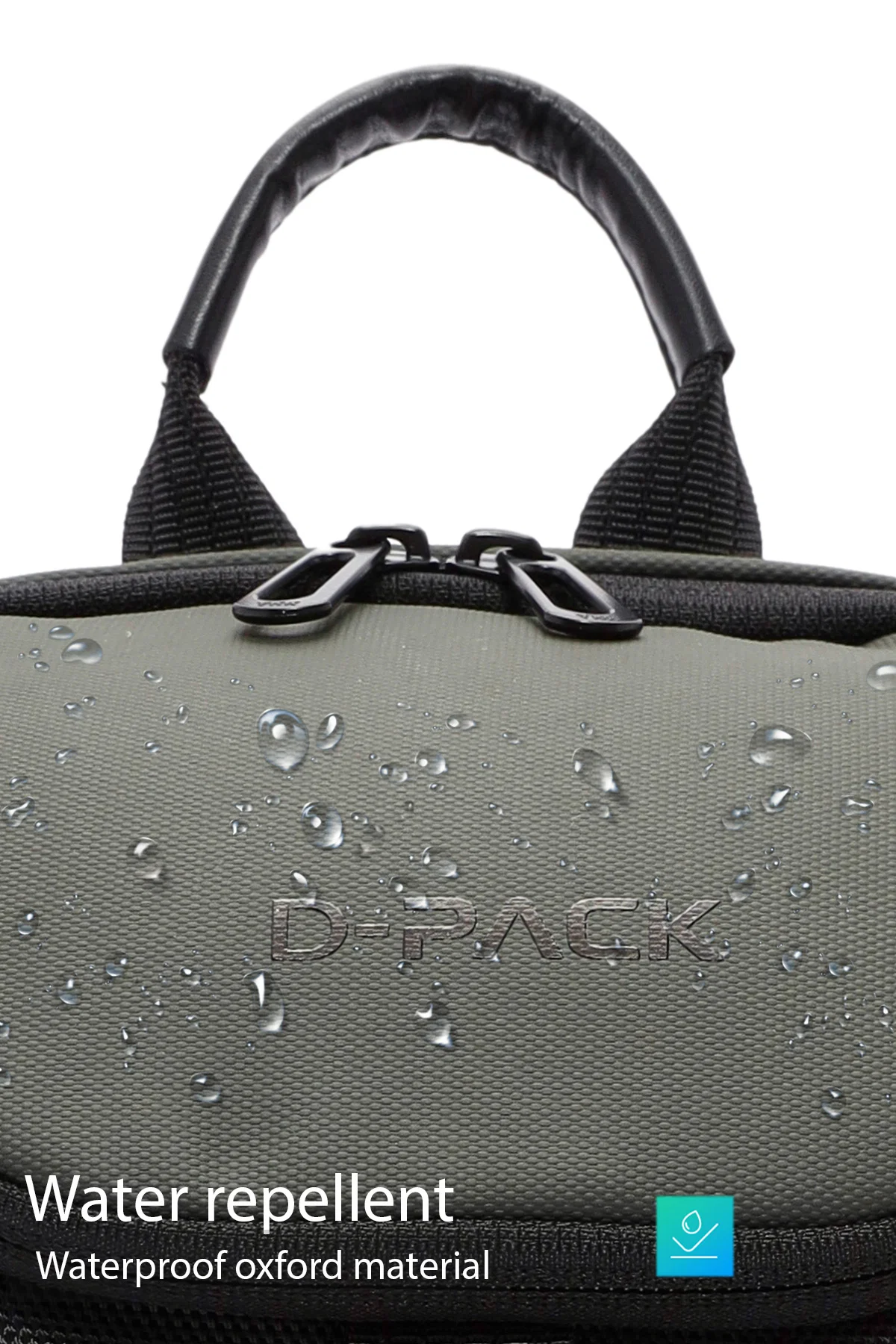 D-Pack Erkek Yeşil Uzun Askılı Omuz Çantası - Image 5