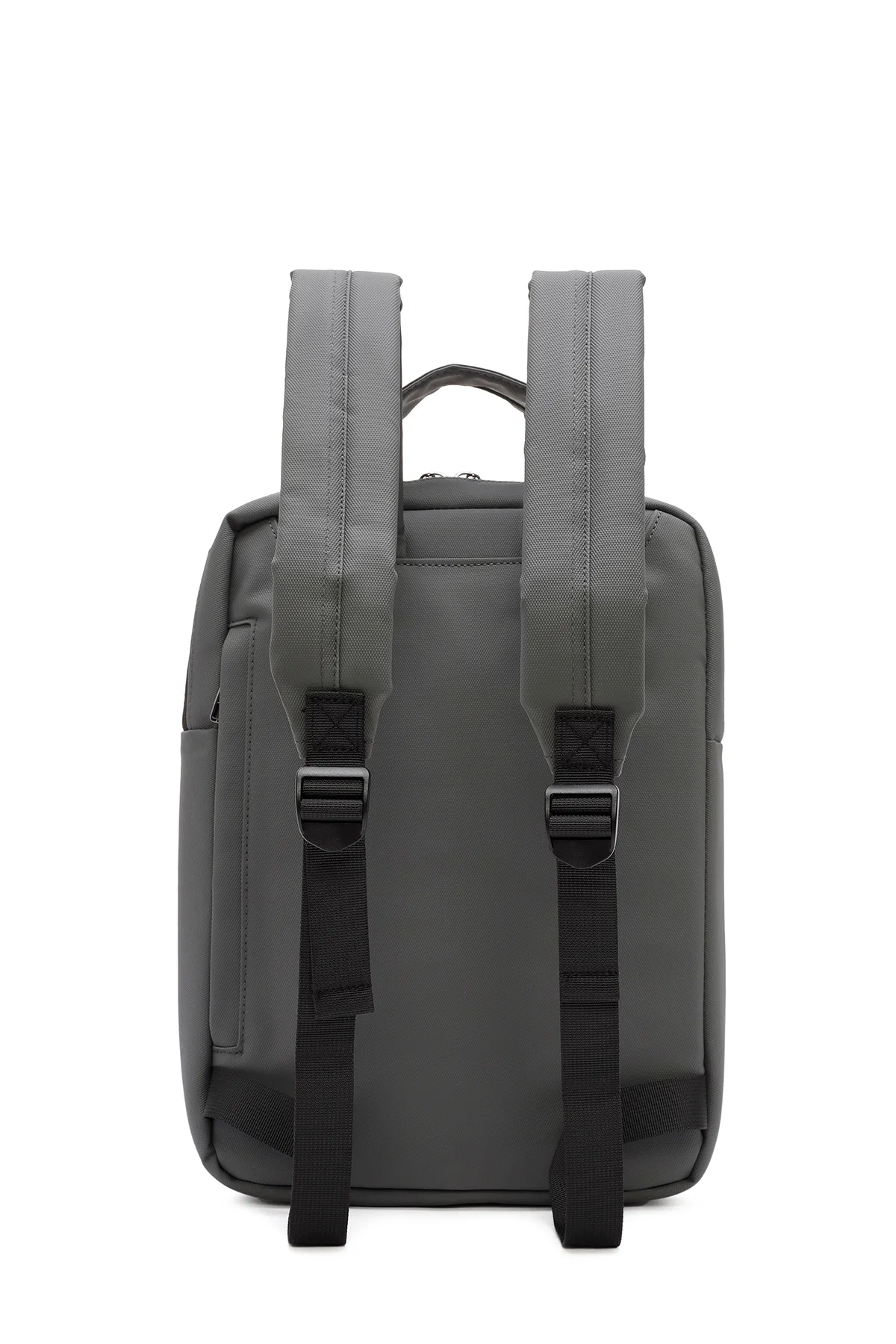 D-Pack Unisex Gri Kumaş Sırt Çantası - Image 3