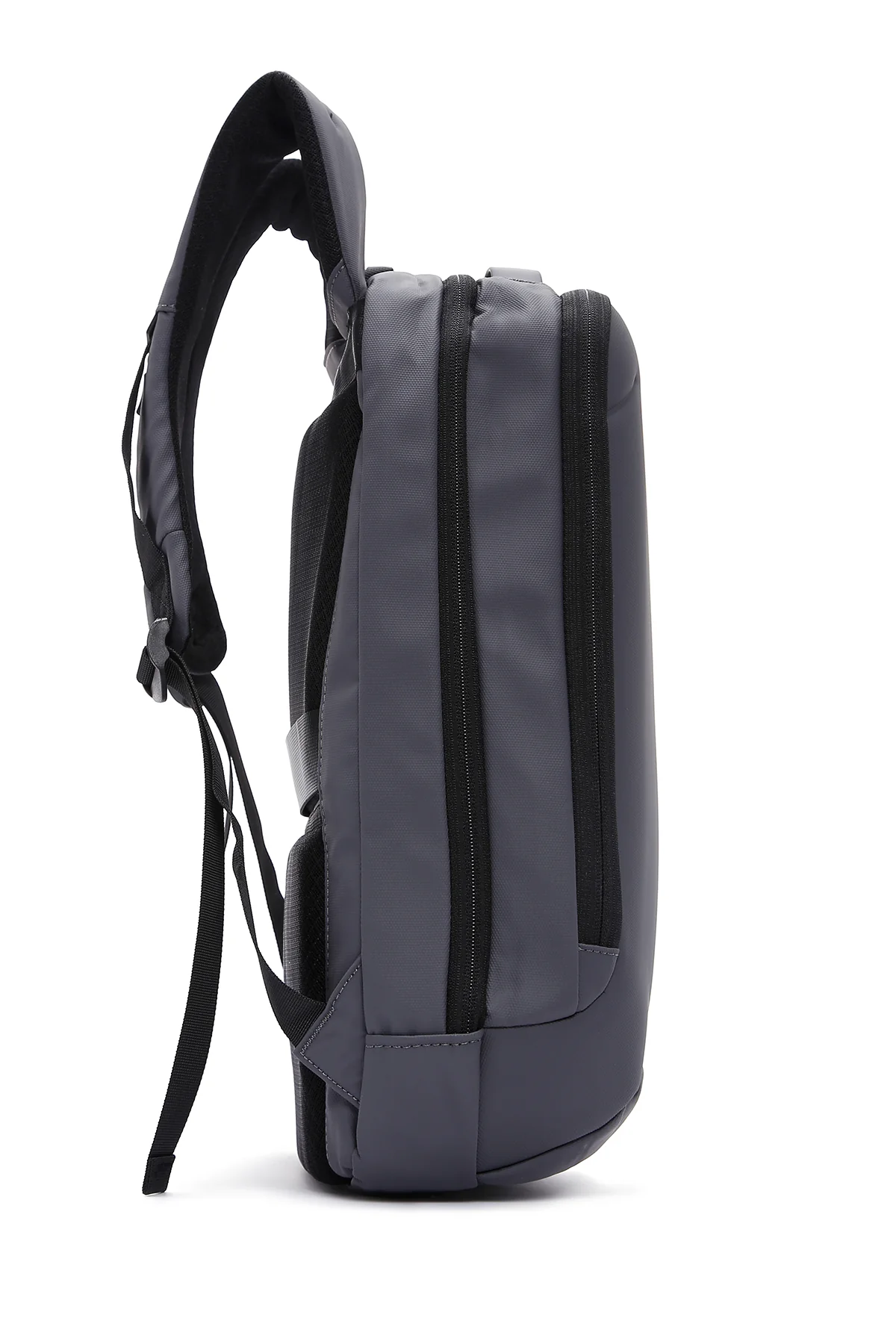 D-Pack Unisex Gri Teknolojik Kumaş Hardcase Sırt Çantası - Image 4