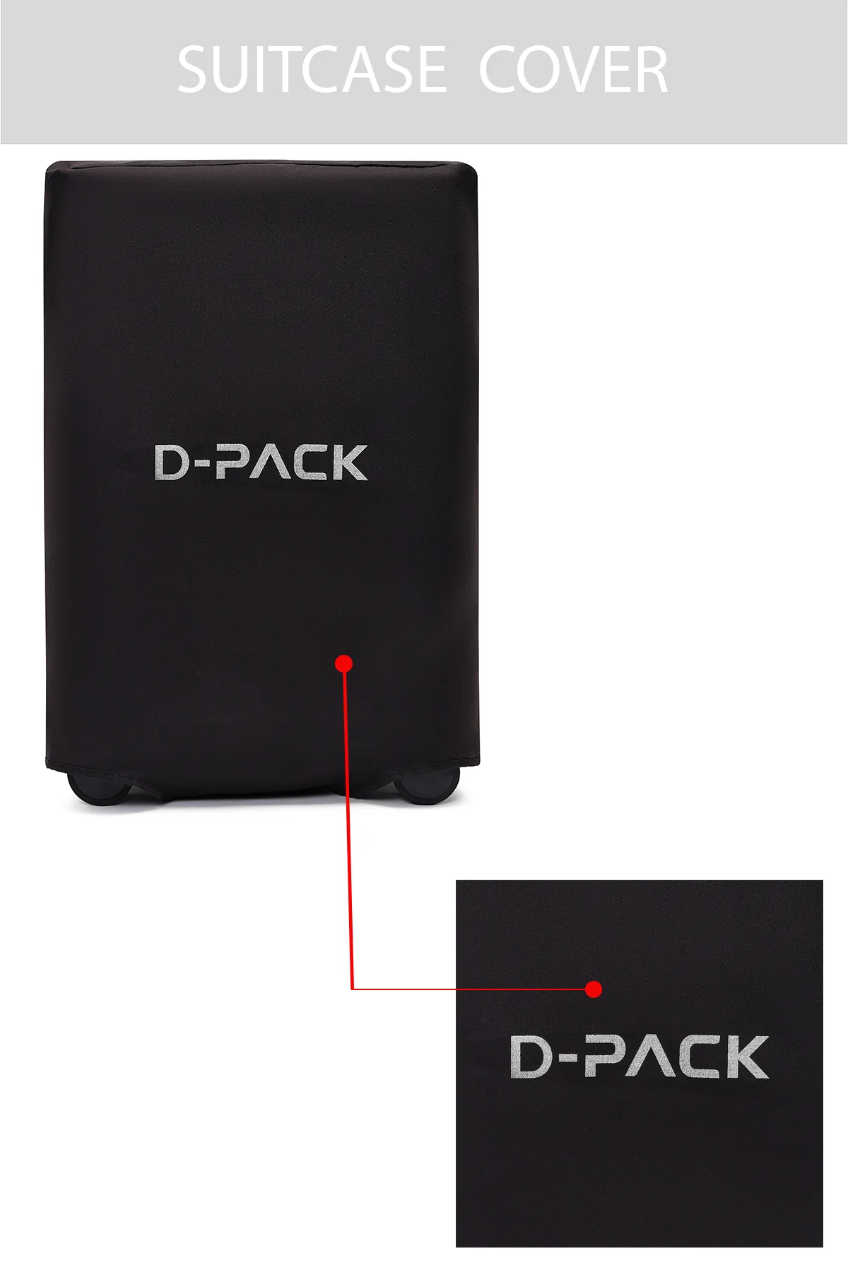 D-Pack Unisex Siyah Kabin Boy Valiz - Image 9