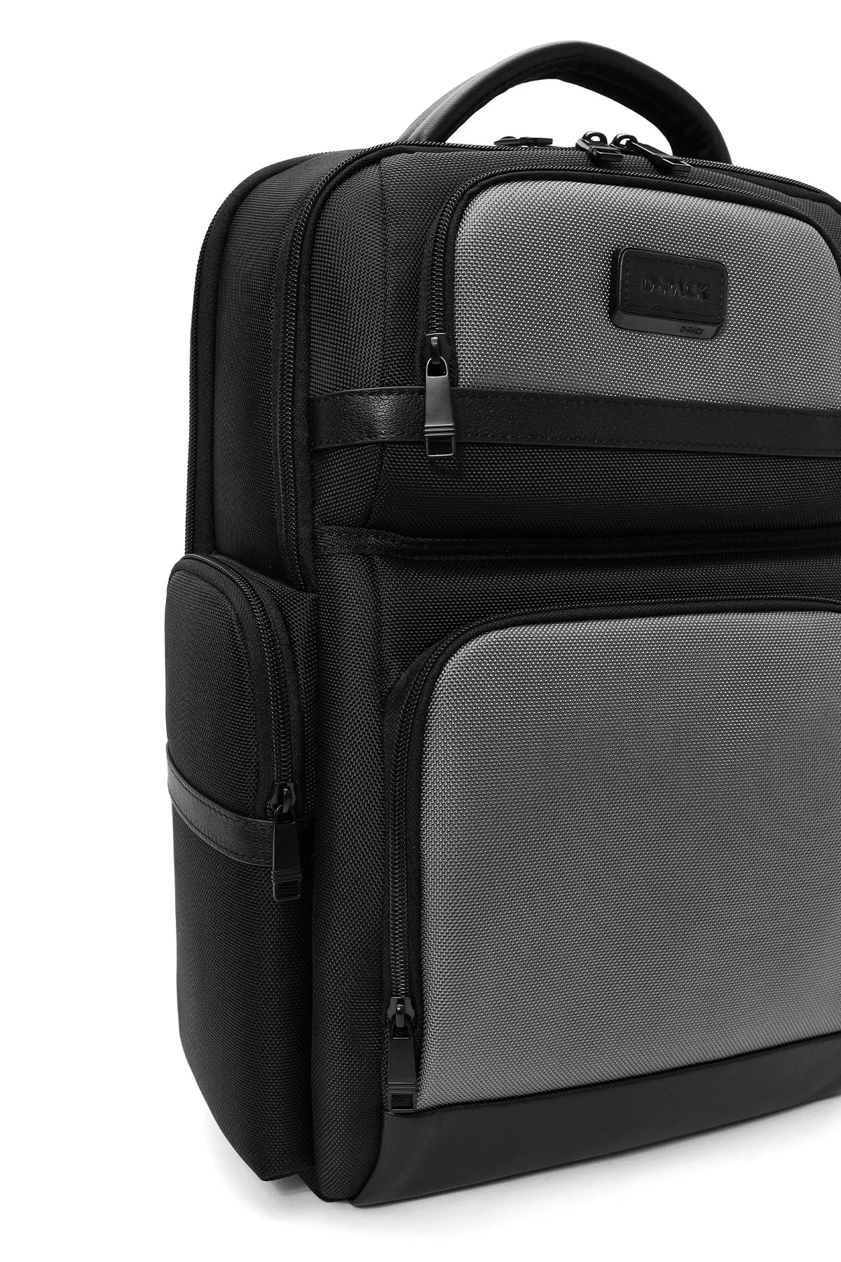 D-Pack Unisex Siyah Kumaş Sırt Çantası - Image 3