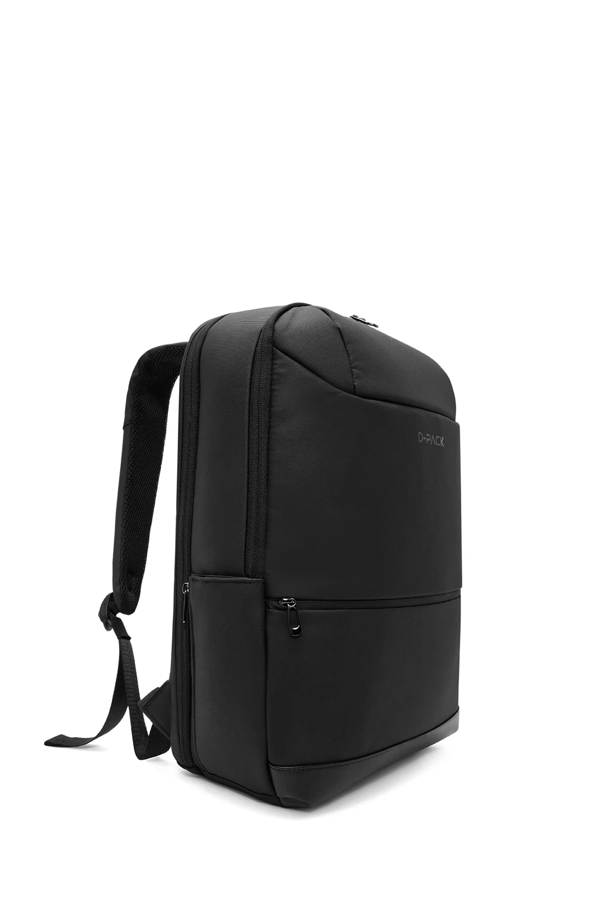 D-Pack Unisex Siyah Kumaş Sırt Çantası - Image 3