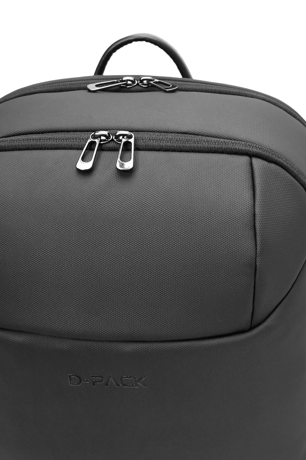 D-Pack Unisex Siyah Kumaş Sırt Çantası - Image 4