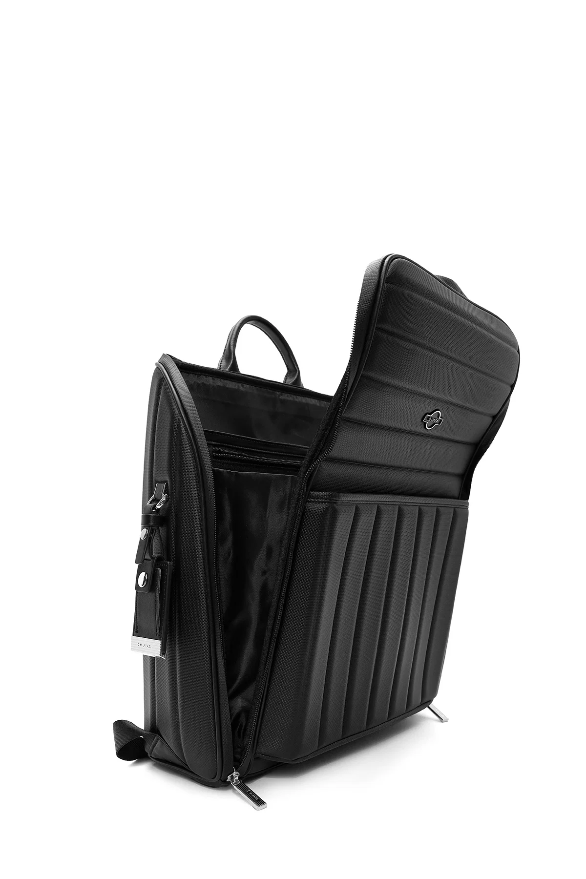 D-Pack Unisex Siyah Kumaş Sırt Çantası - Image 4