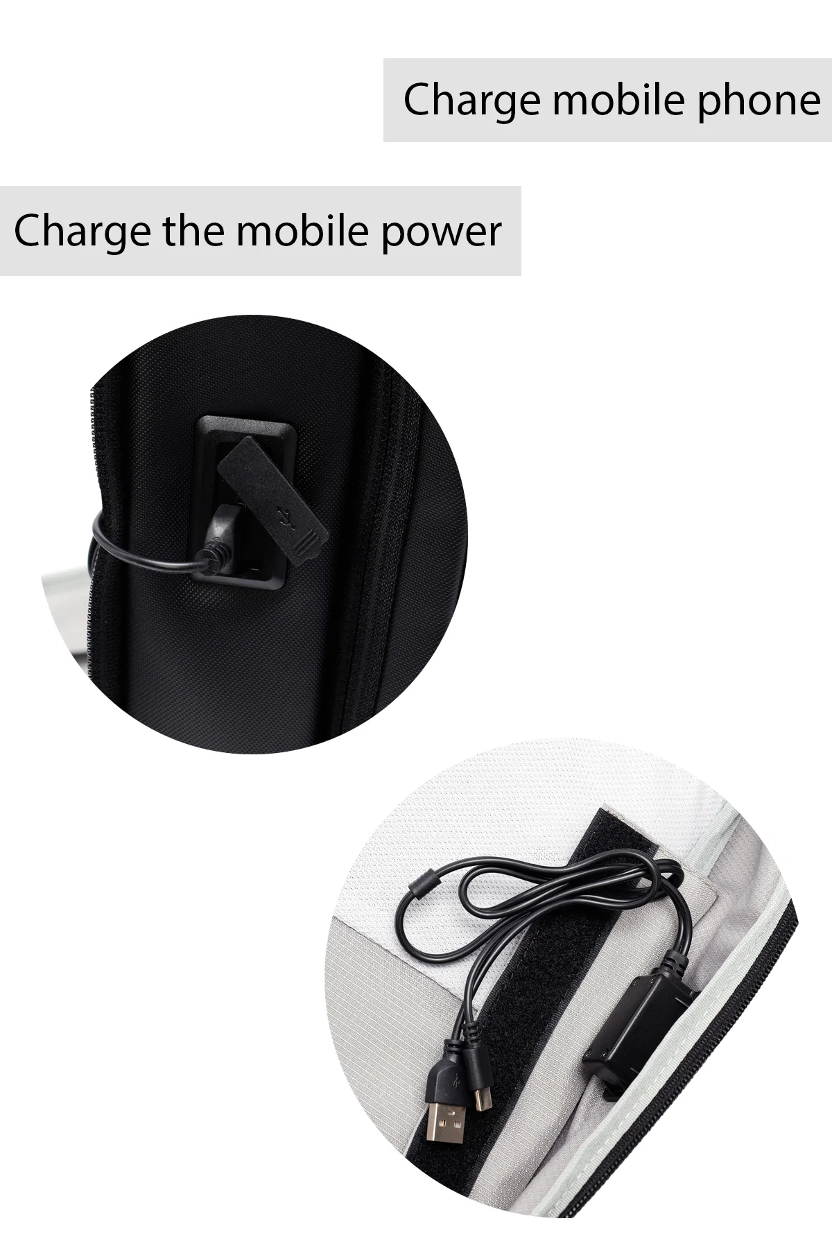 D-Pack Unisex Siyah Sırt Çantası - Image 6