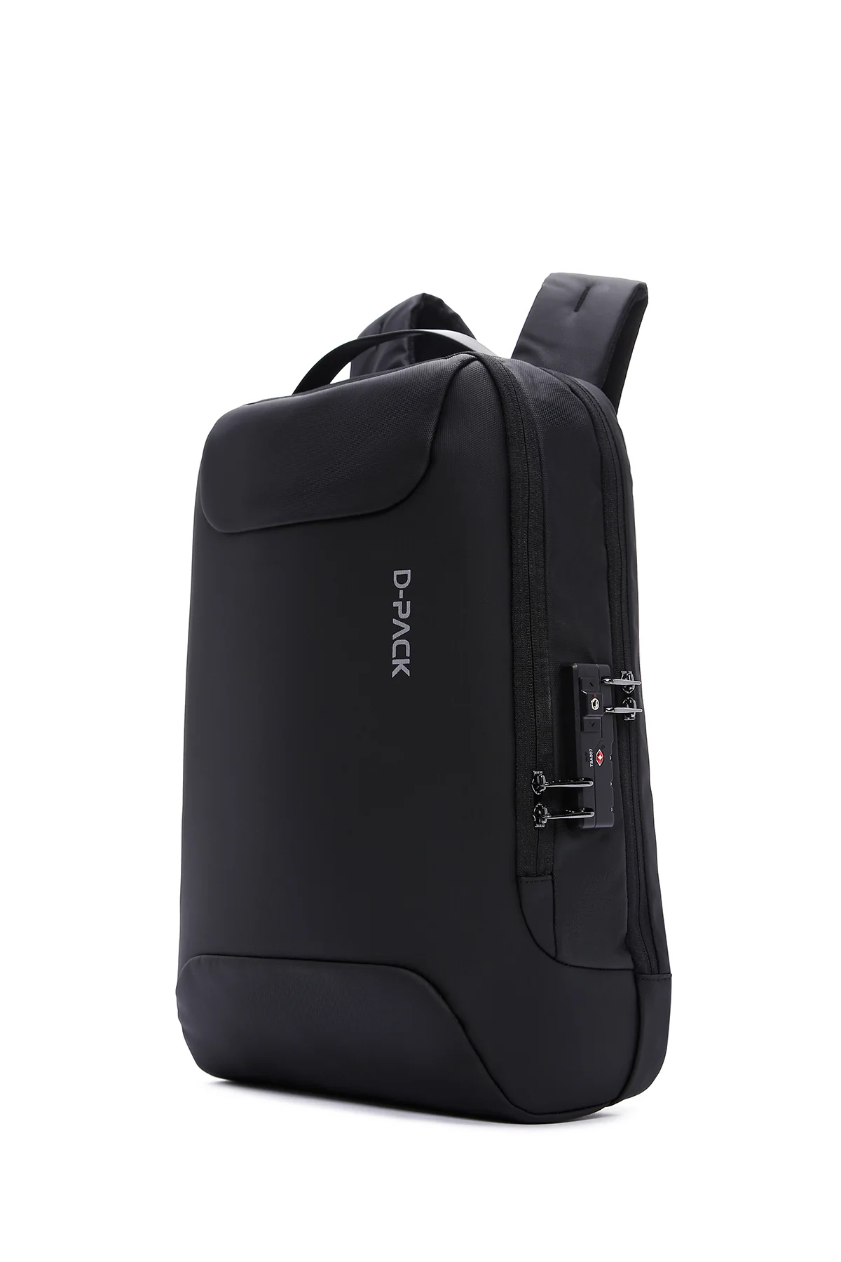 D-Pack Unisex Siyah Teknolojik Hardcase Sırt Çantası - Image 5