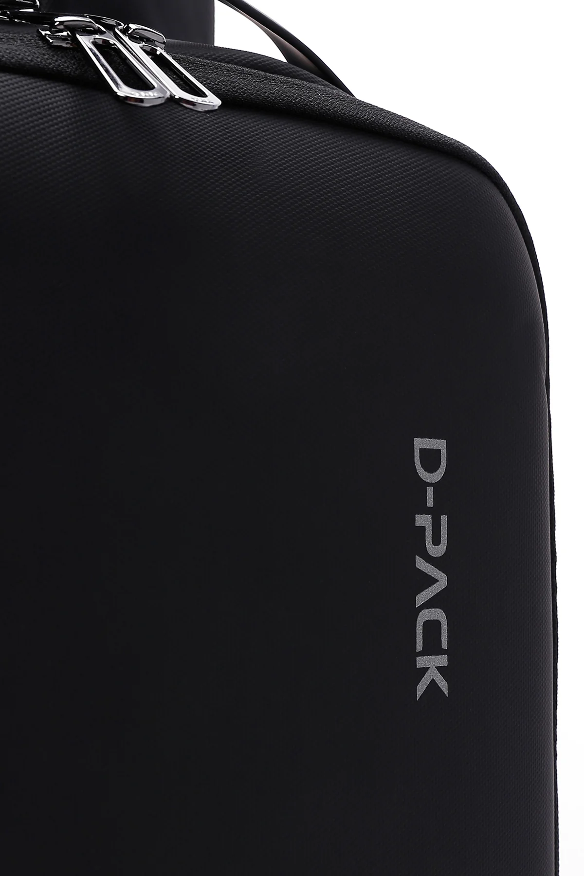 D-Pack Unisex Siyah Teknolojik Kumaş Hardcase Sırt Çantası - Image 6