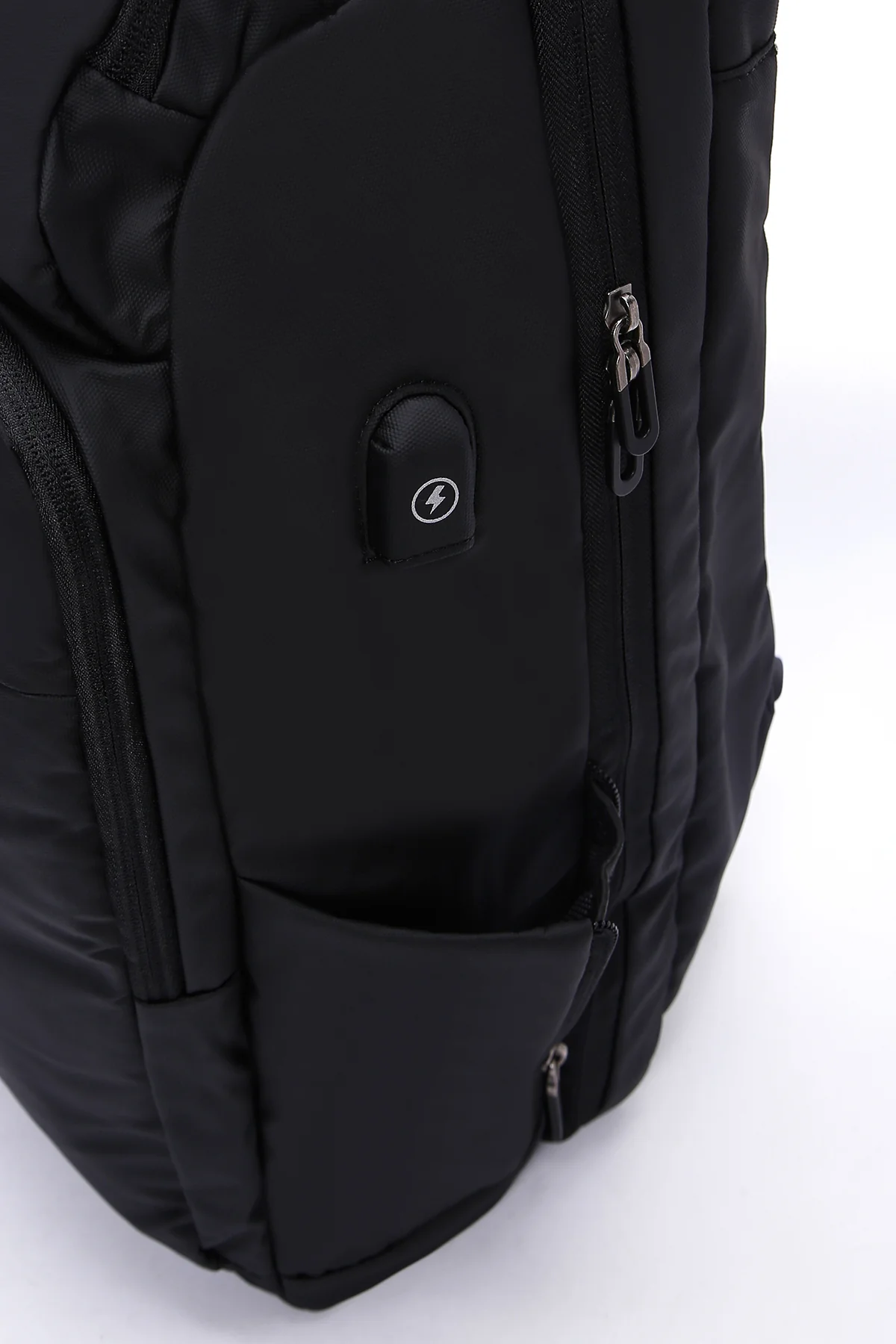 D-Pack Unisex Siyah Teknolojik Kumaş Sırt Çantası - Image 21
