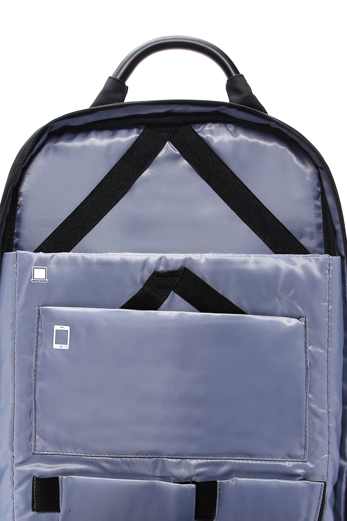 D-Pack Unisex Siyah Teknolojik Kumaş Sırt Çantası - Image 22