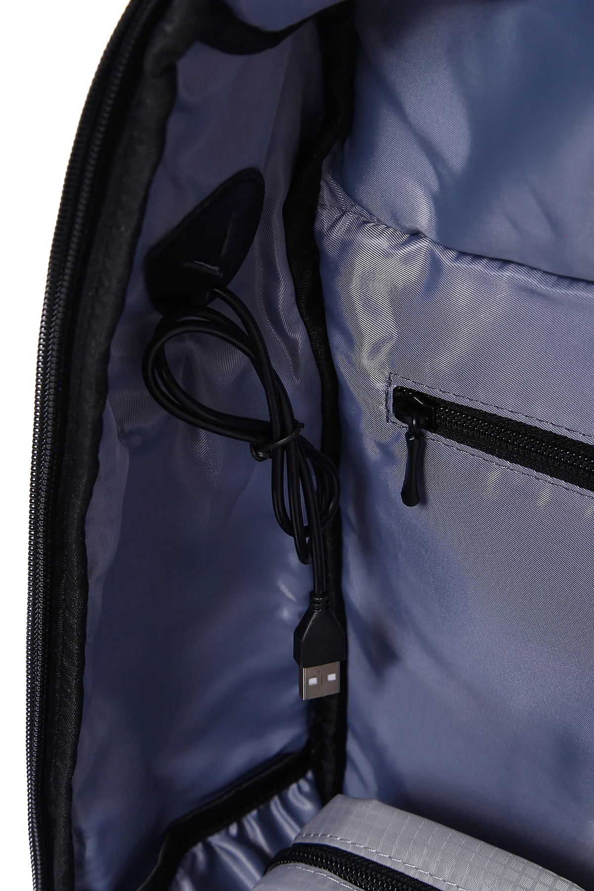 D-Pack Unisex Siyah Teknolojik Kumaş Sırt Çantası - Image 25