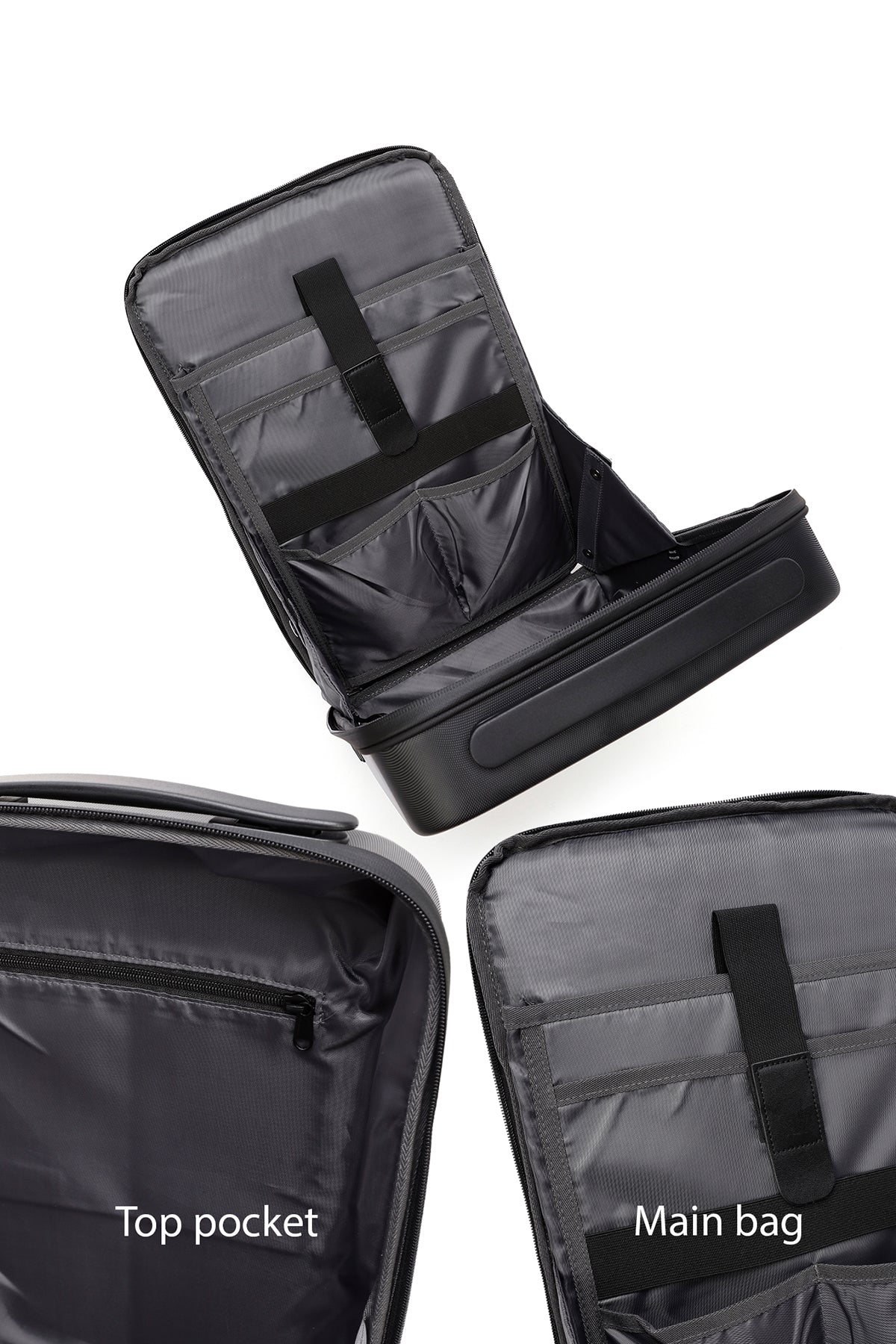 D-Pack Unisex Siyah Teknolojik Sırt Çantası - Image 9