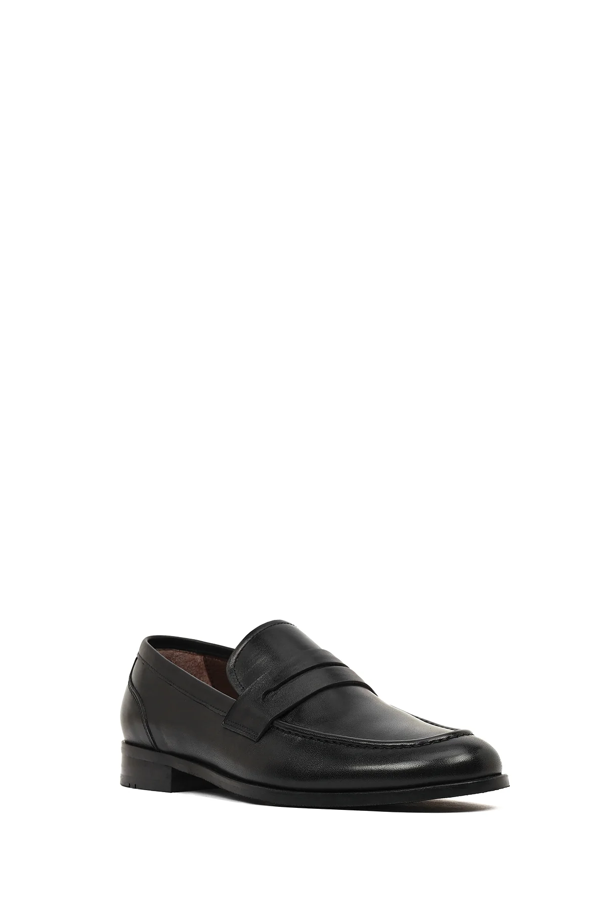 Derimod Black Erkek Siyah Deri Klasik Loafer - Image 7