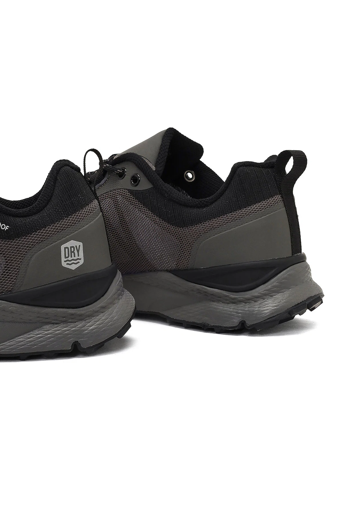 Derimod Dry Erkek Gri Bağcıklı Kumaş Sneaker - Image 10