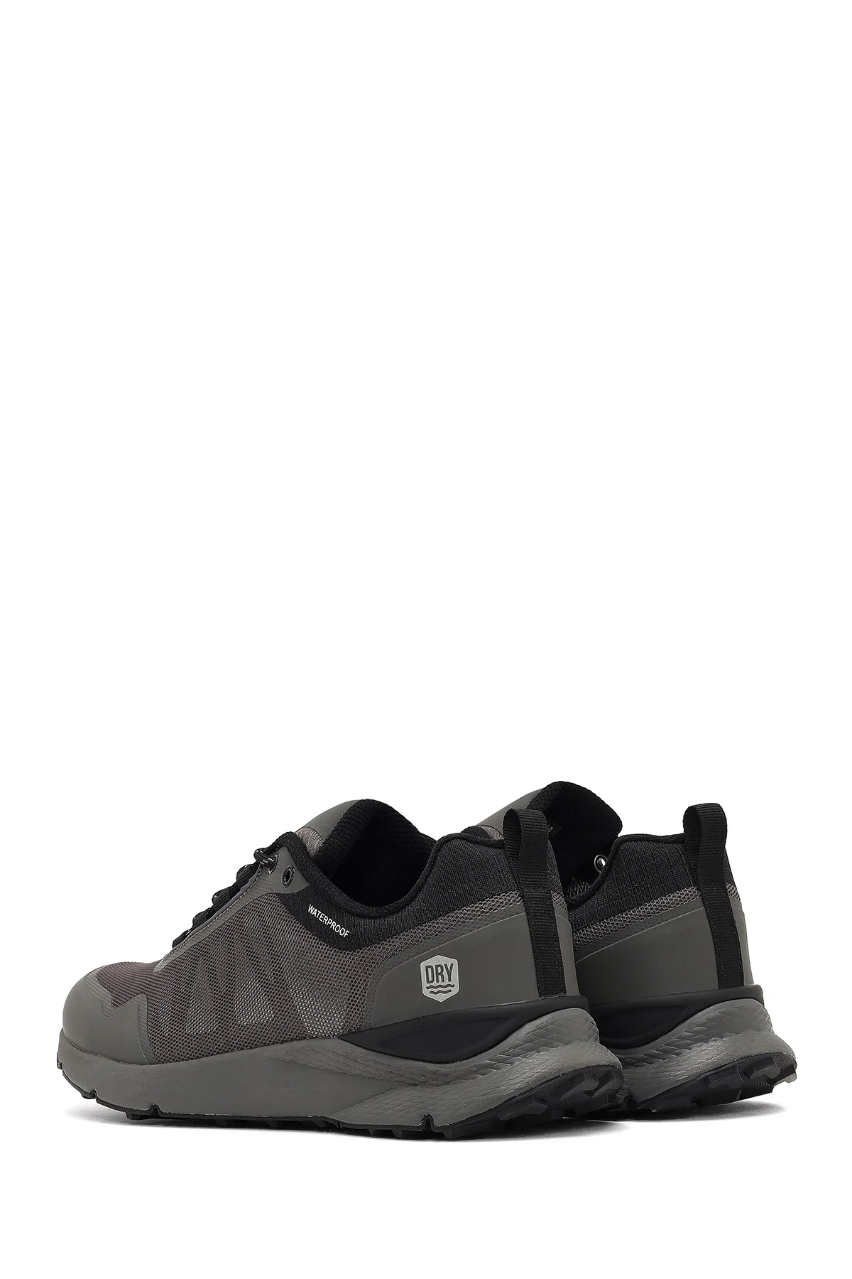 Derimod Dry Erkek Gri Bağcıklı Kumaş Sneaker - Image 5