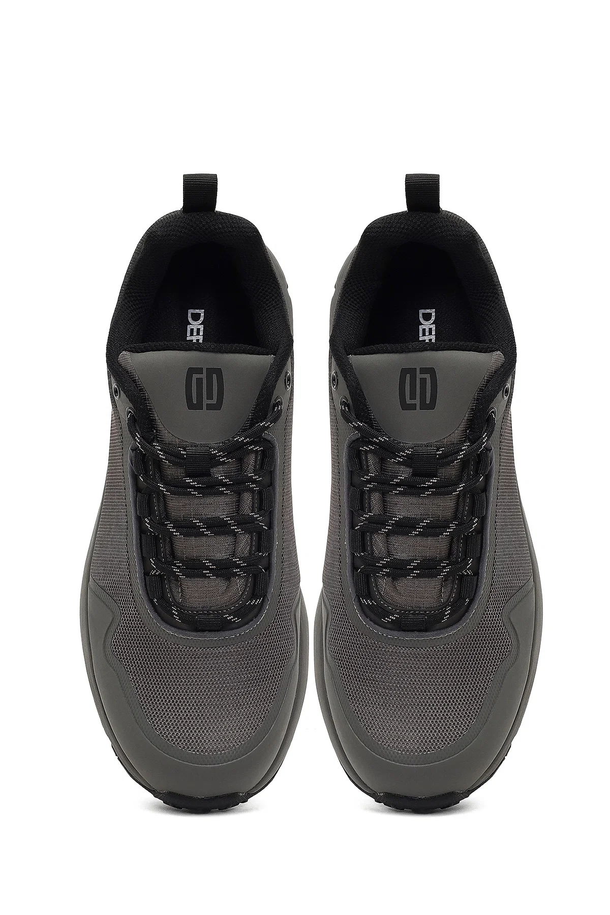 Derimod Dry Erkek Gri Bağcıklı Kumaş Sneaker - Image 7