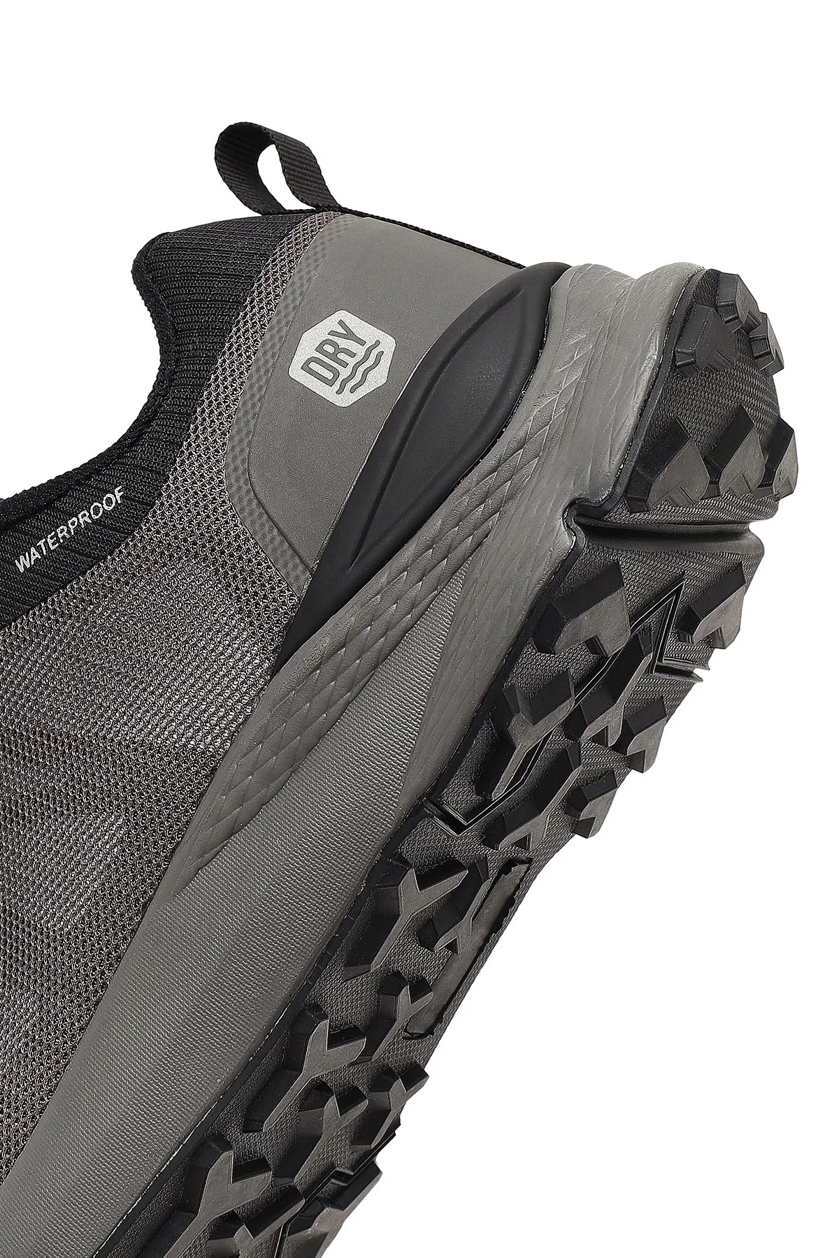 Derimod Dry Erkek Gri Bağcıklı Kumaş Sneaker - Image 8