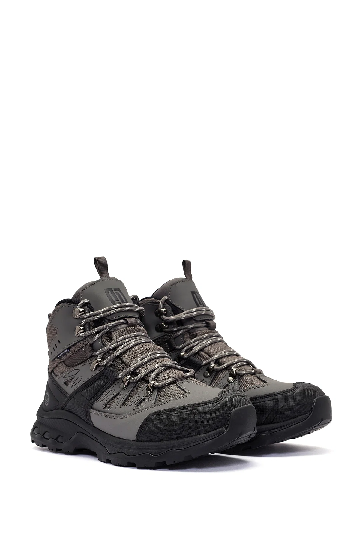 Derimod Dry Erkek Gri Bağcıklı Waterproof Outdoor Deri Bot - Image 4