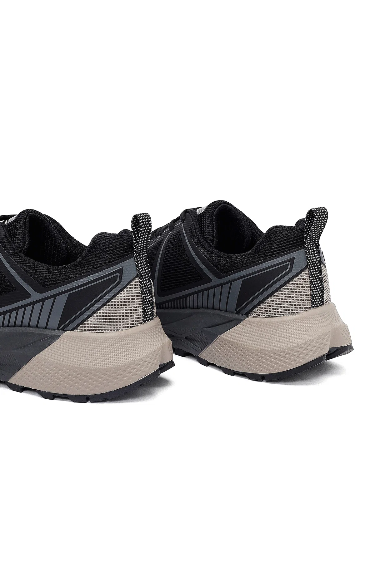 Derimod Dry Erkek Siyah Bağcıklı Kalın Tabanlı Kumaş Sneaker - Image 11