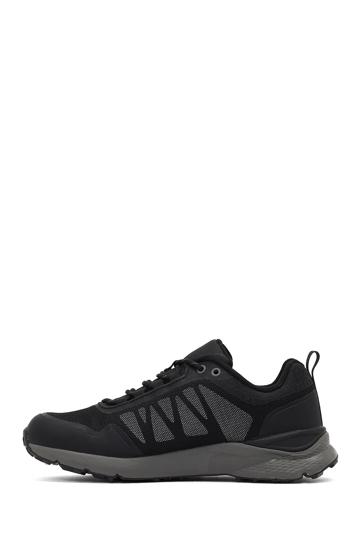 Derimod Dry Erkek Siyah Bağcıklı Kumaş Sneaker - Image 2