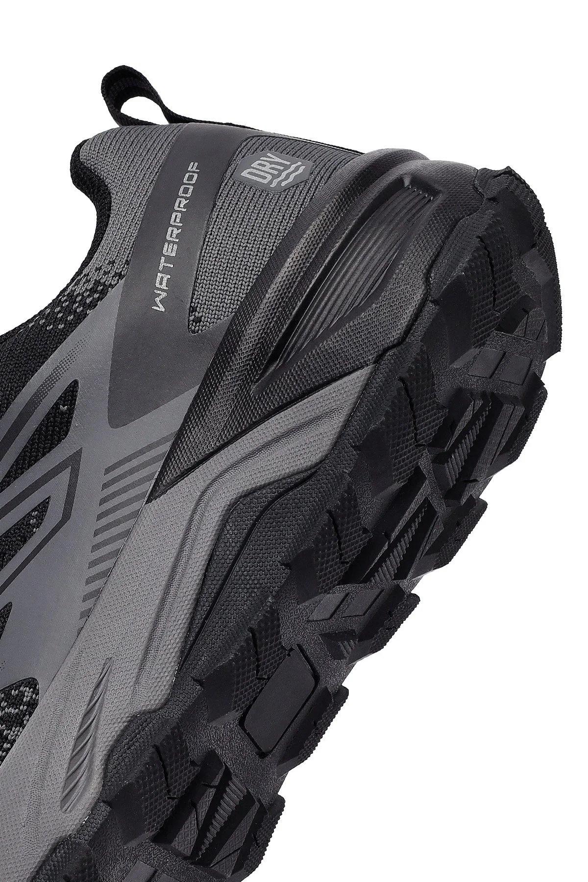 Derimod Dry Erkek Siyah Bağcıklı Waterproof Outdoor Ayakkabı - Image 8